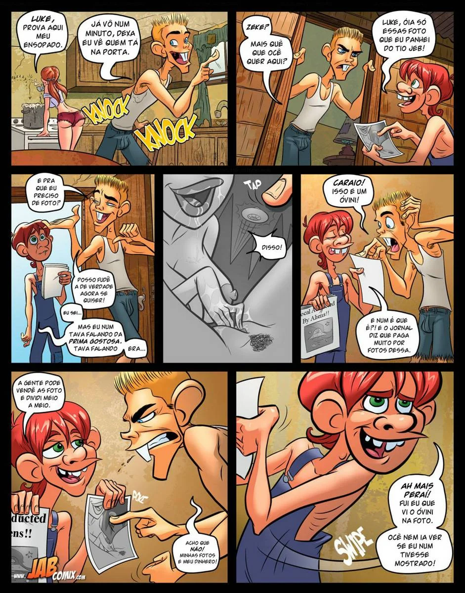 Família caipira: Quadrinhos porno de incesto gratis – Quadrinhos Pornô – Versão PT-BR
