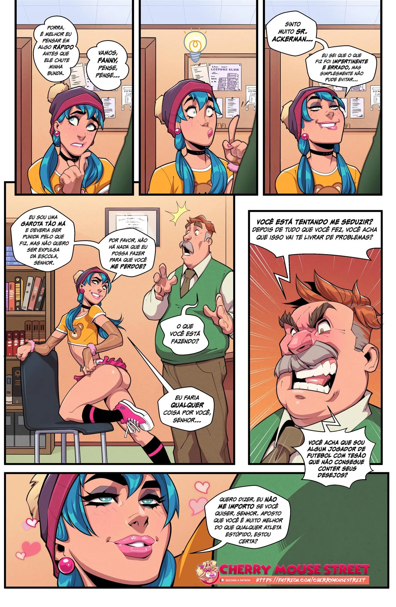 Fanny a vadia da escola 2 – Trap – Sexo em Desenho