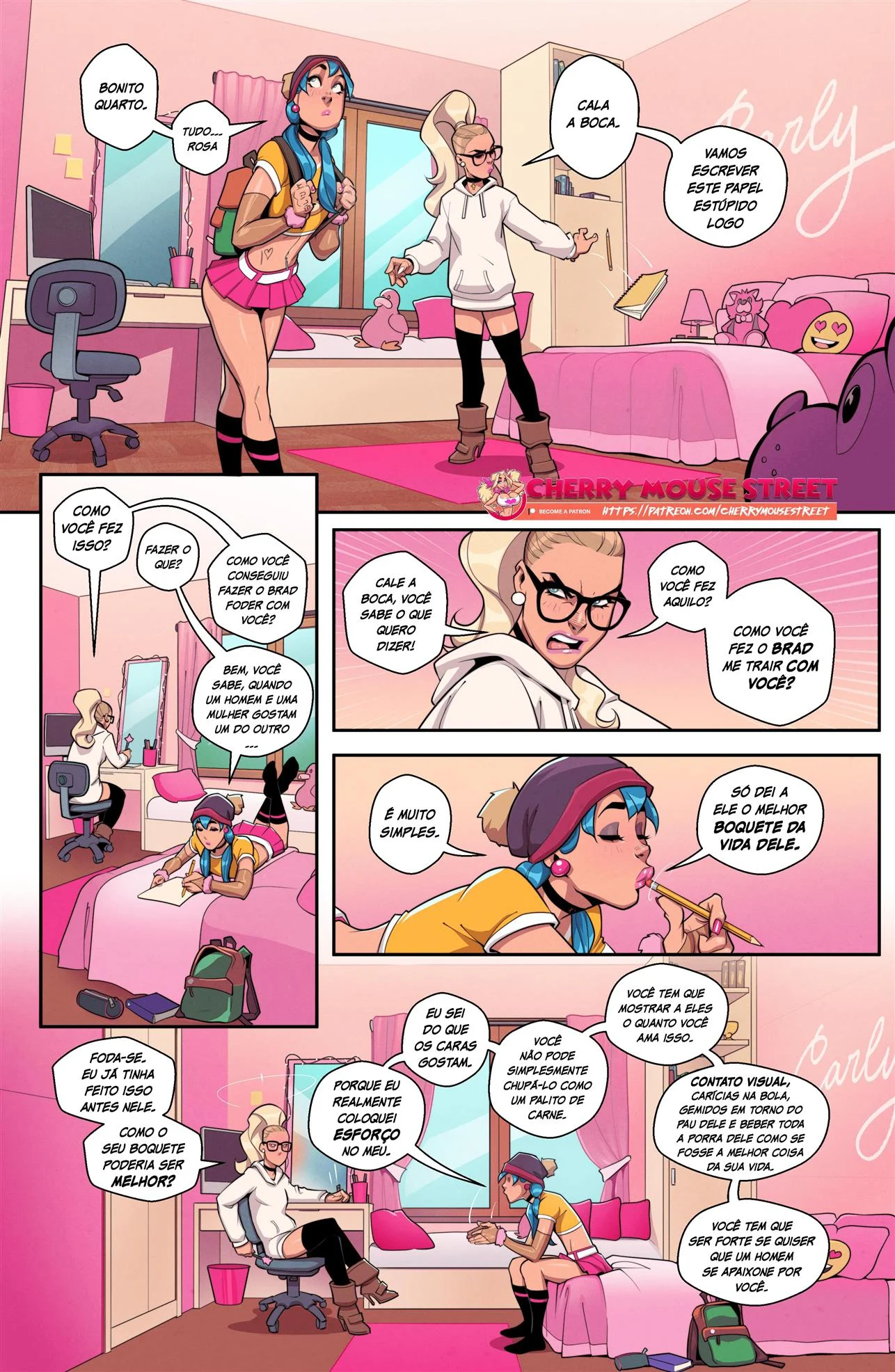 Fanny a vadia da escola 2 – Trap – Sexo em Desenho