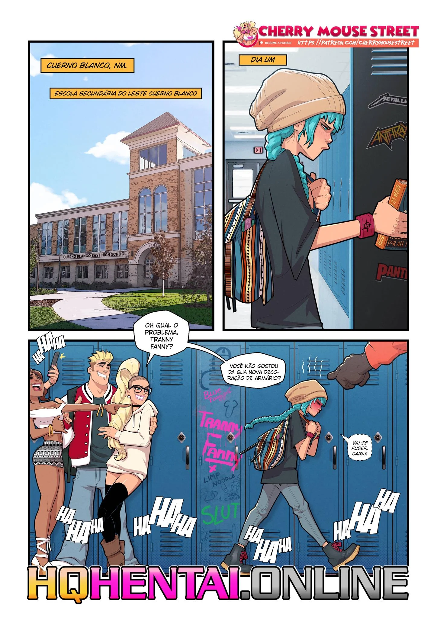 Fanny a vadia da escola – Cartoon – Sem Censura