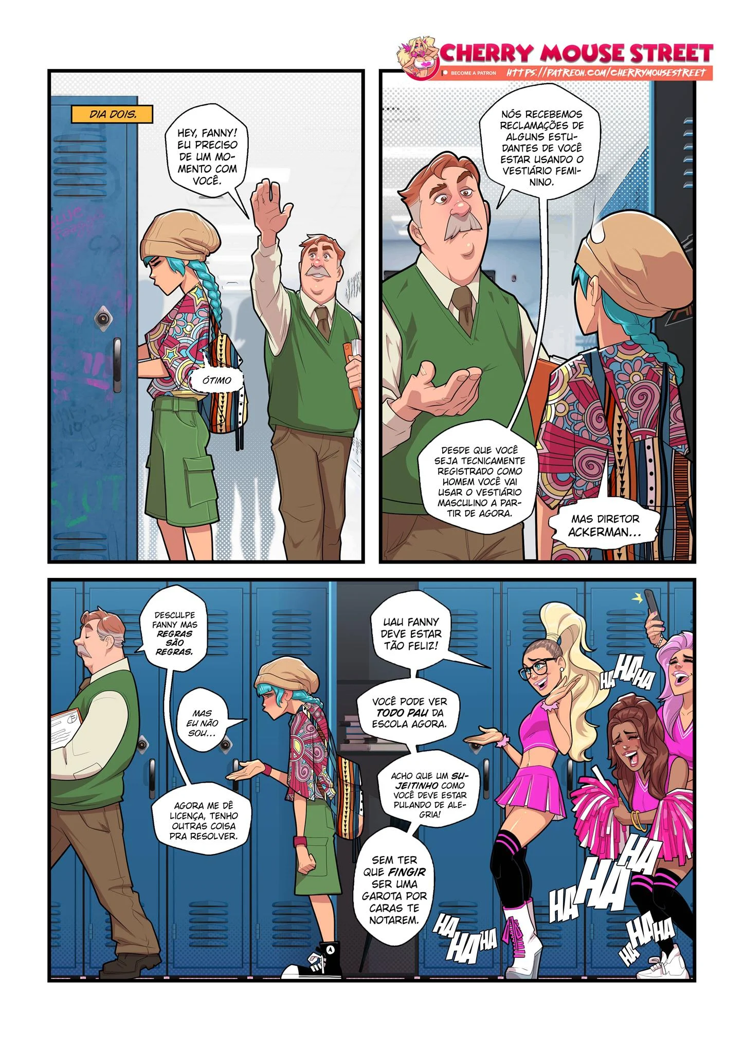 Fanny a vadia da escola – Cartoon – Sem Censura