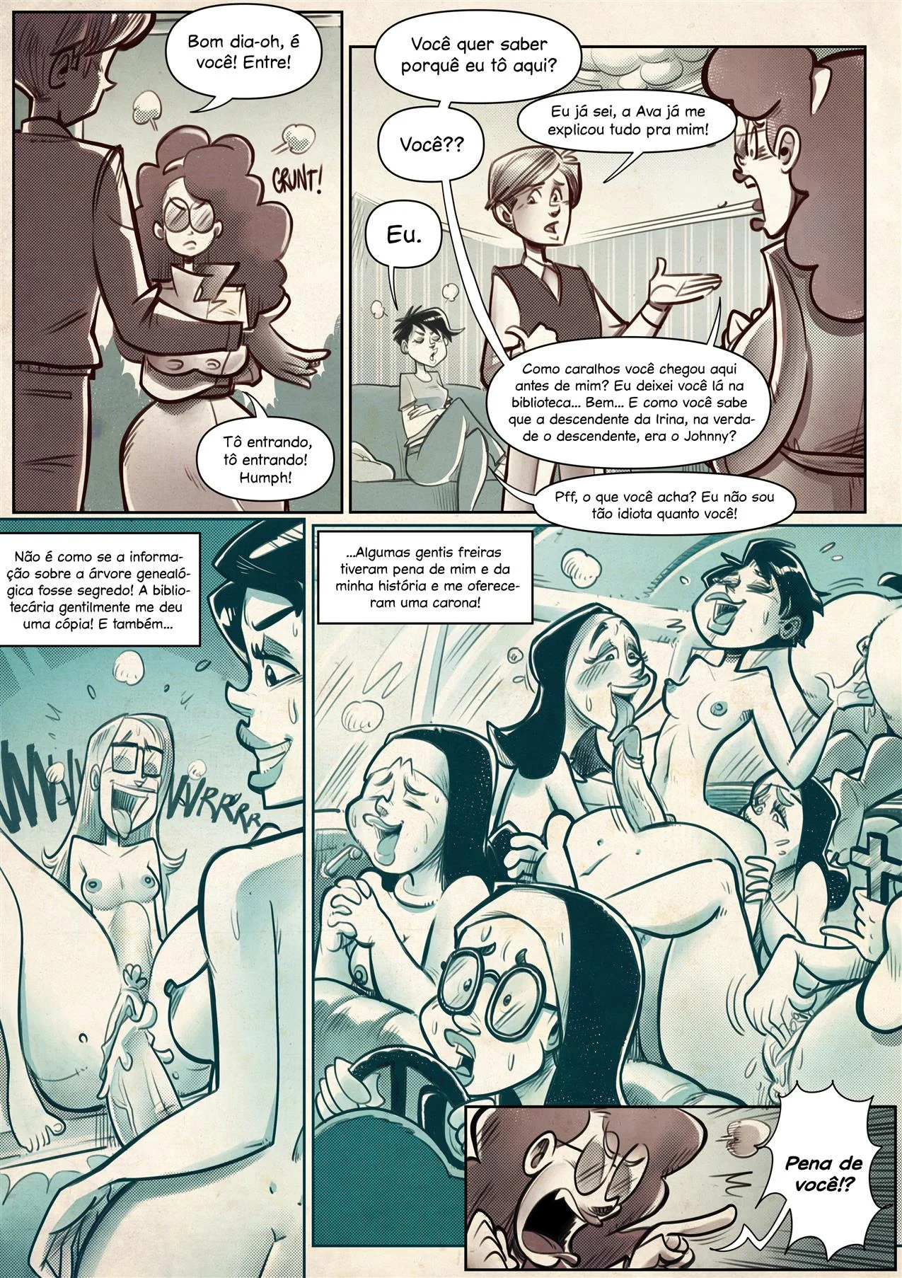 Fantasma com benefícios – Traição – Sem Censura