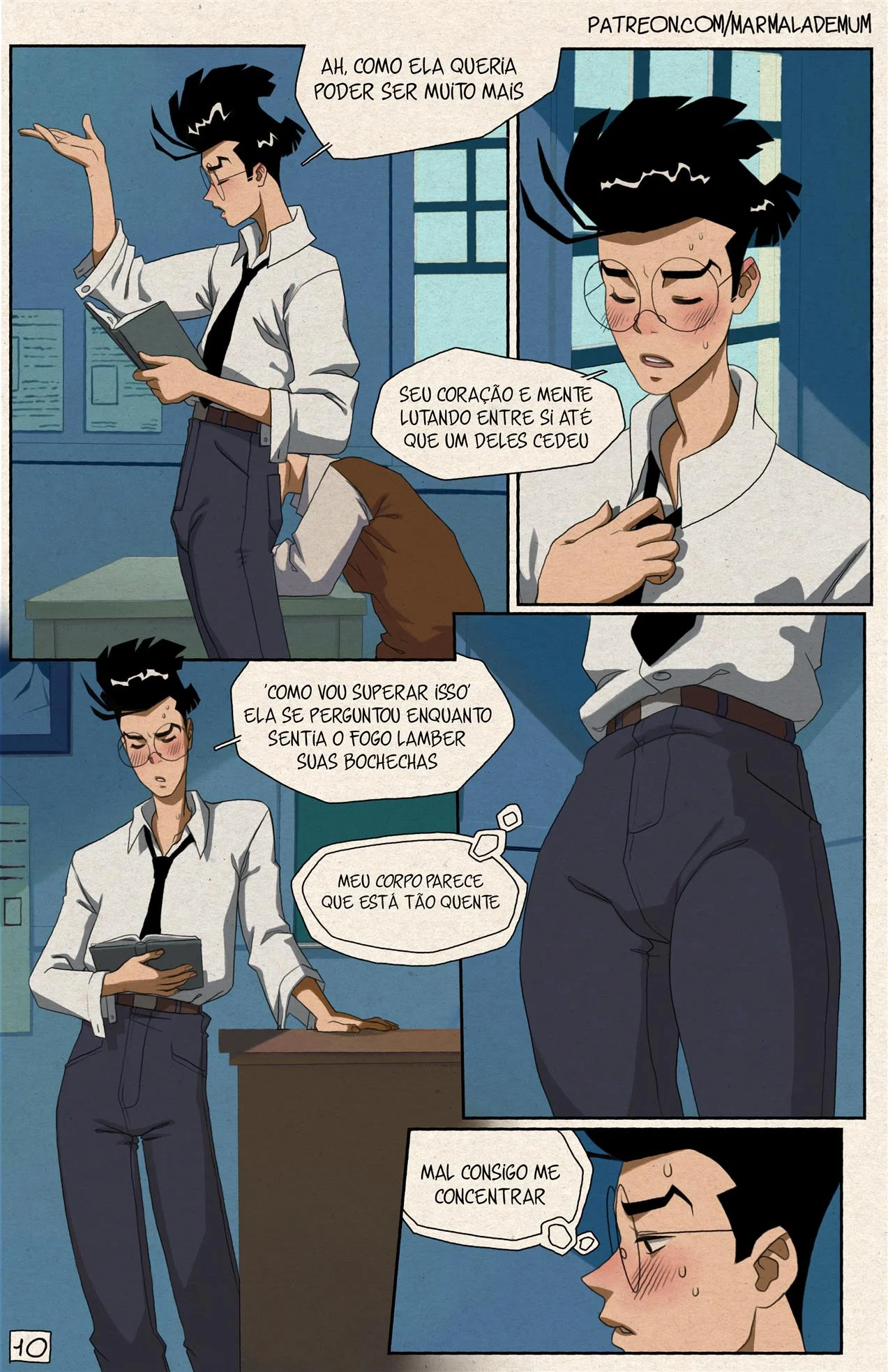 Fascinação Felina – Quadrinhos Eróticos – Versão PT-BR