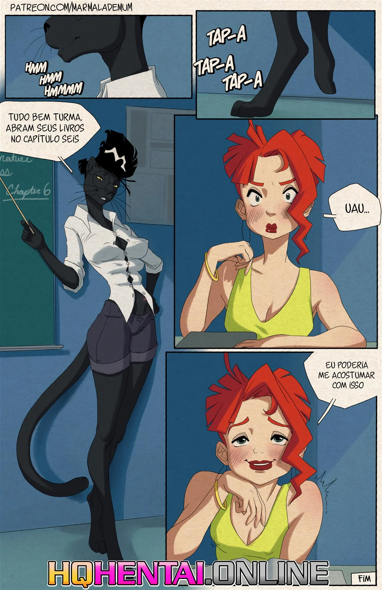 Fascinação Felina – Quadrinhos Eróticos – Versão PT-BR