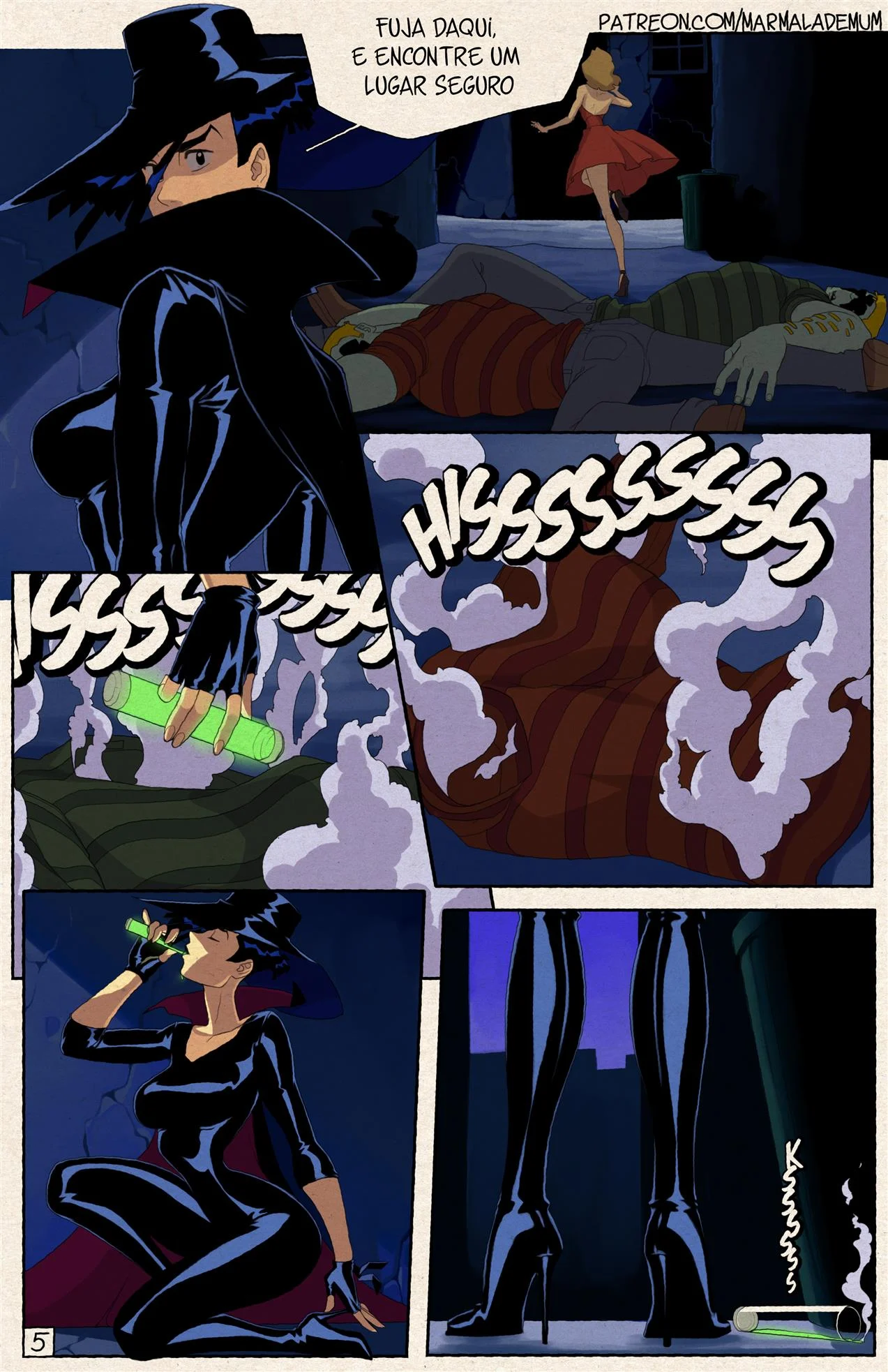 Fascinação Felina – Quadrinhos Eróticos – Versão PT-BR