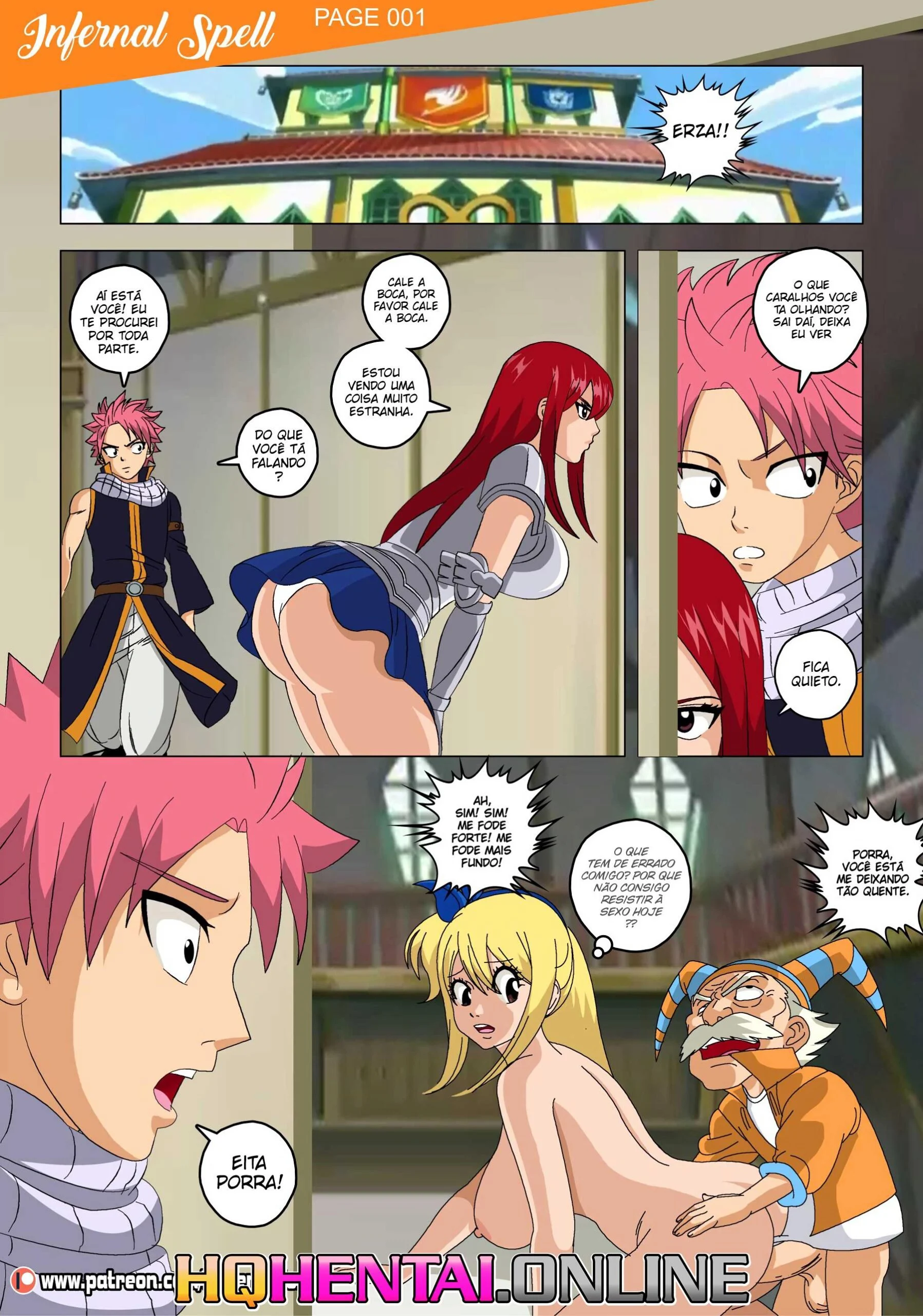 Feiti&ccedil;o do tes&atilde;o &ndash; Hentai &ndash; Sexo em Desenho