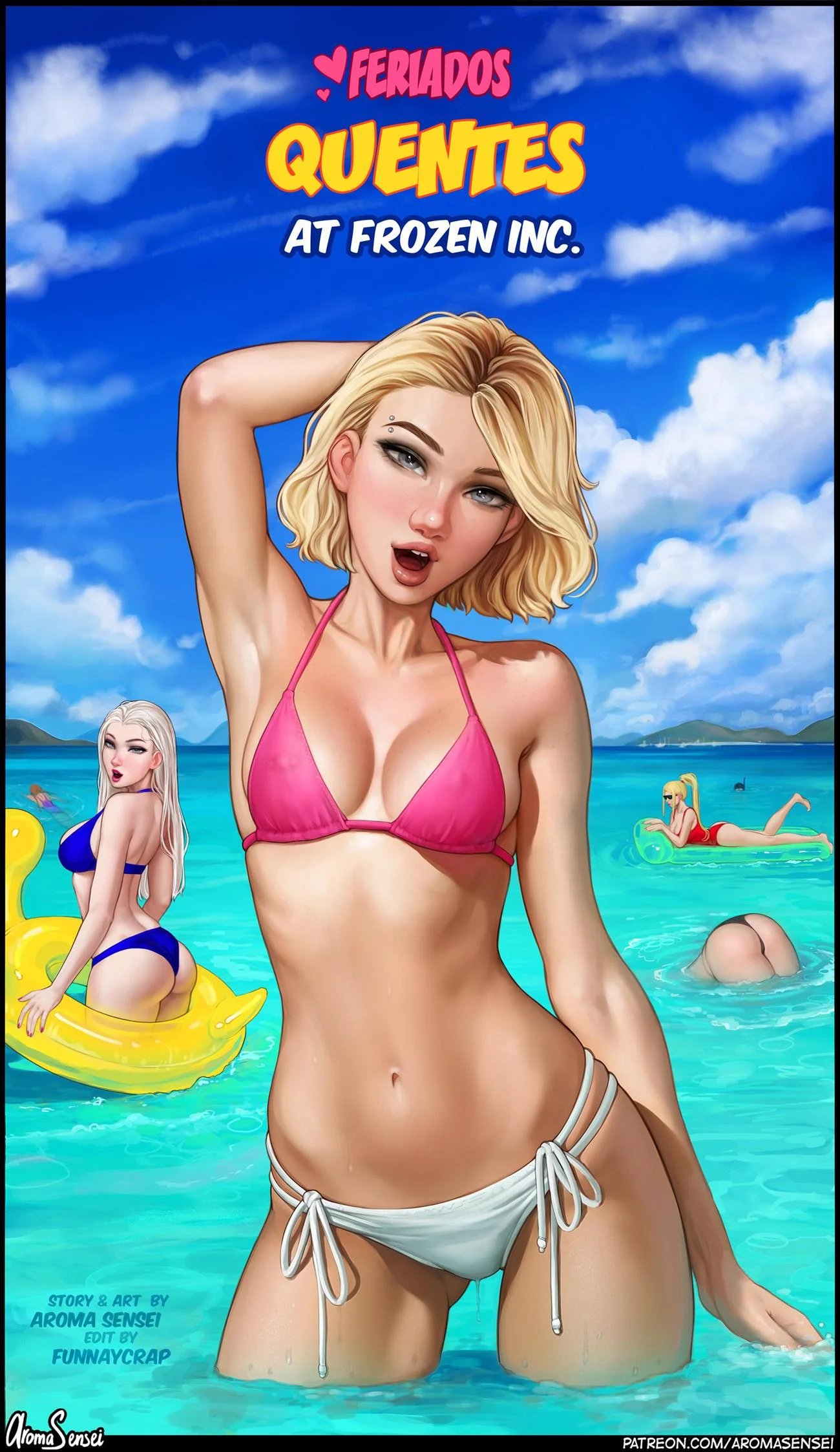 Férias quentes das empresas Frozen – Peitões – Versão Nacional