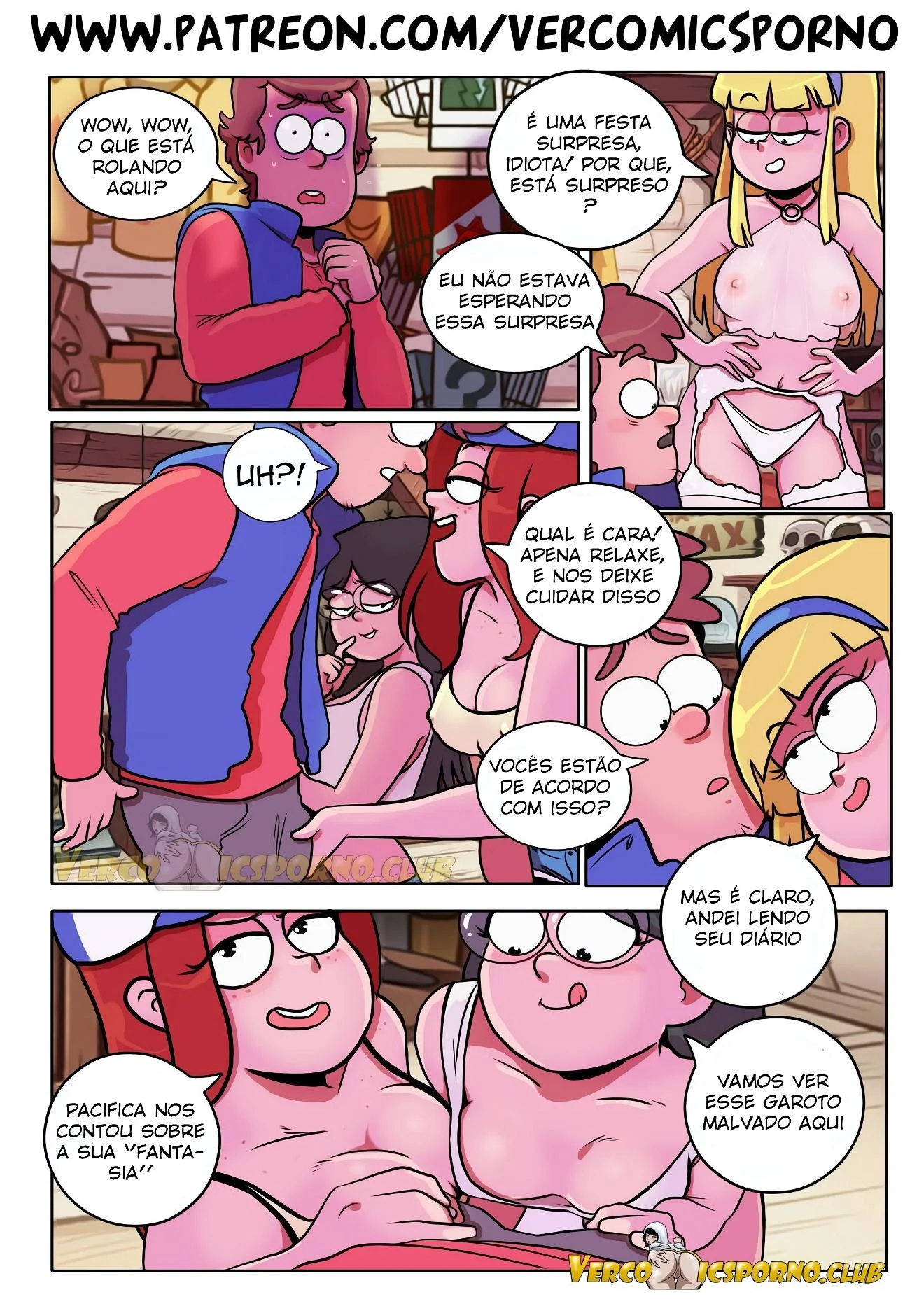 Festa de despedida para Dipper – Candy Chiu Hentai – Versão Traduzida