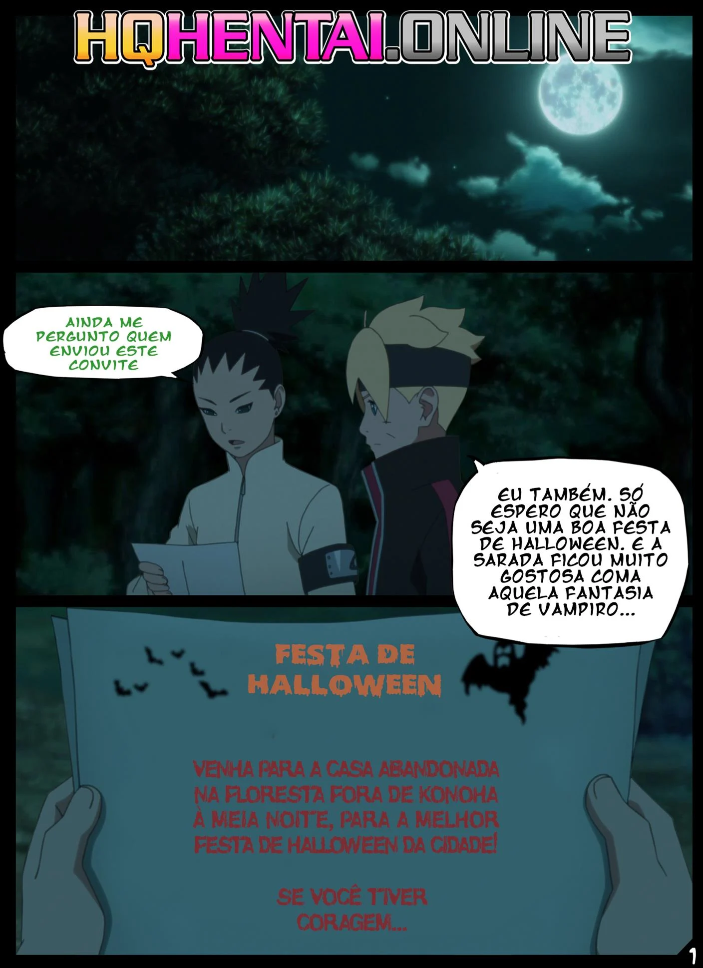 Festa de Halloween Pervertida – Hentai – HQ em Português