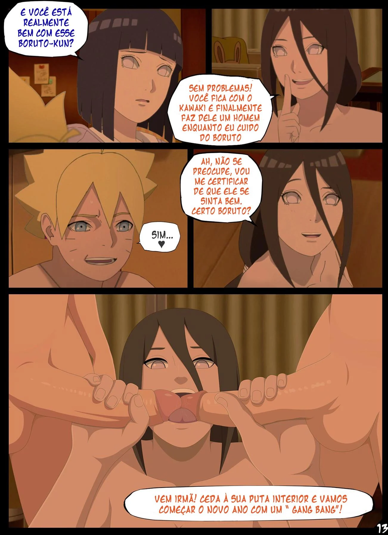 Festa sexual de ano novo dos Hyuga – Hanabi Hentai – PT-BR Festa sexual de ano novo dos Hyuga – Hanabi Hentai – PT-BR