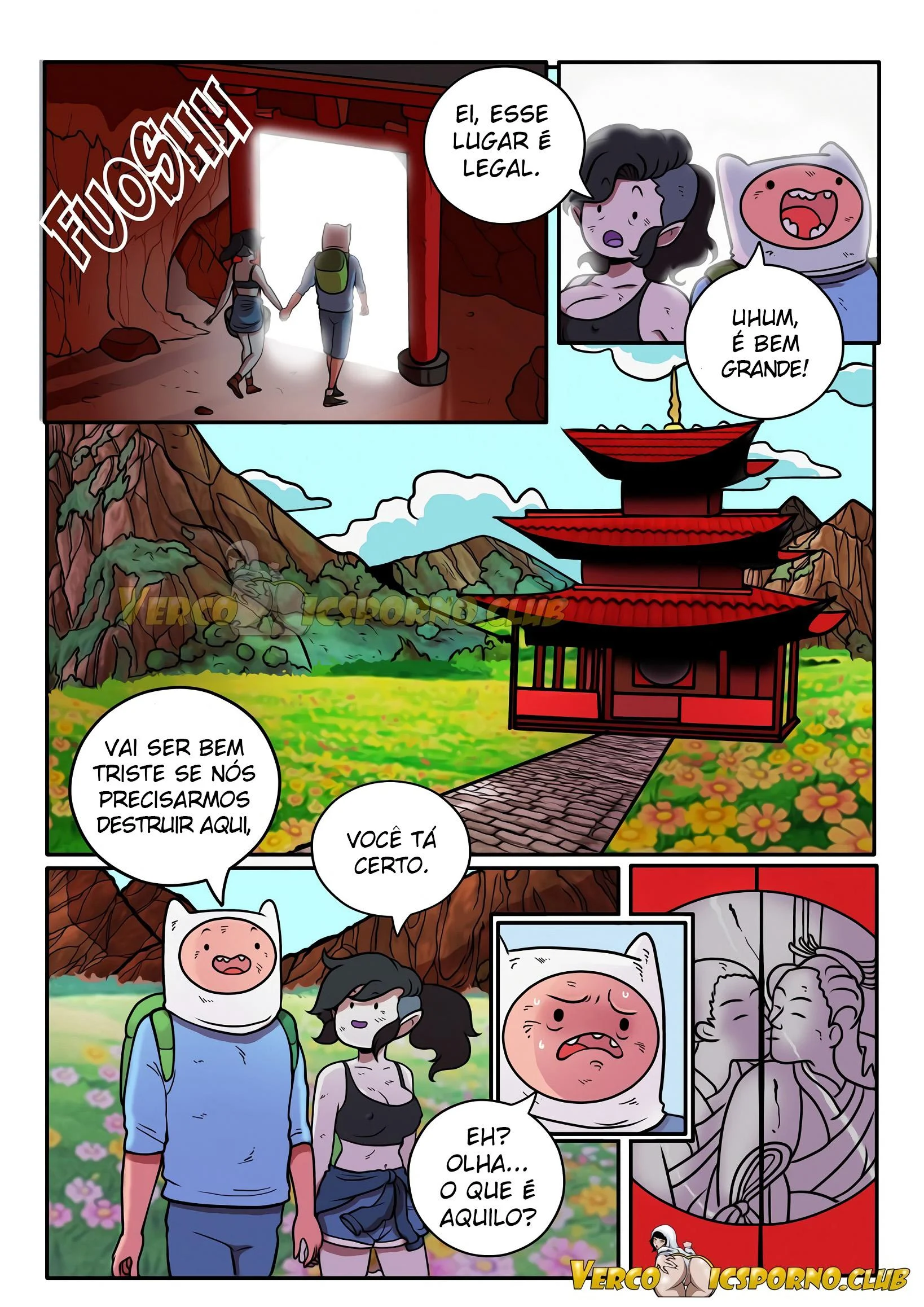 Finn no Mundo da Buceta &ndash; Peit&otilde;es &ndash; Vers&atilde;o Nacional