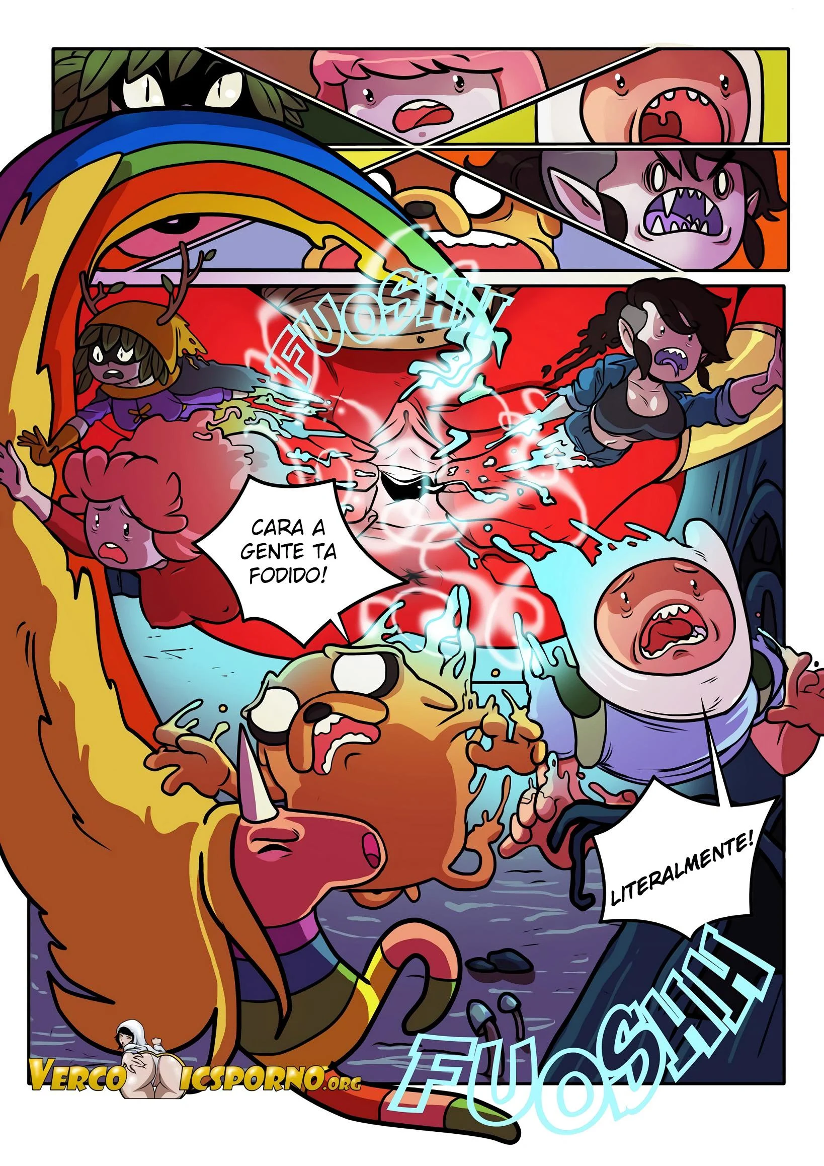 Finn no Mundo da Buceta &ndash; Peit&otilde;es &ndash; Vers&atilde;o Nacional