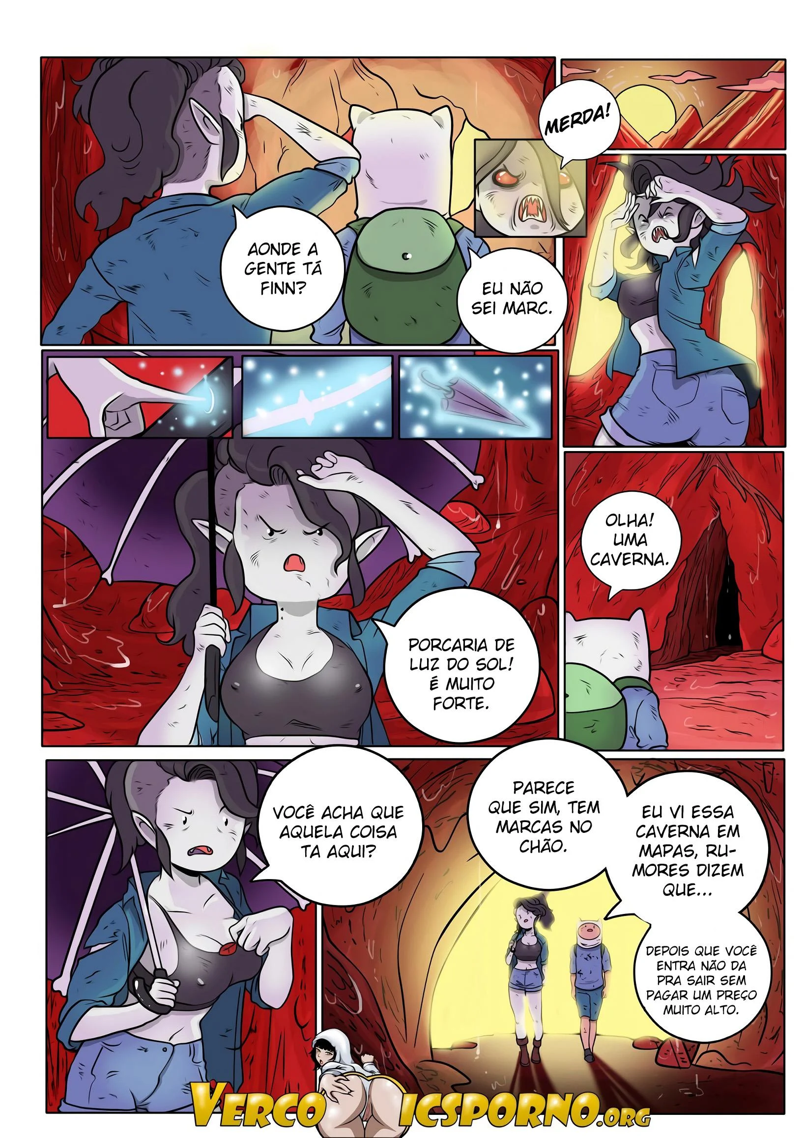 Finn no Mundo da Buceta &ndash; Peit&otilde;es &ndash; Vers&atilde;o Nacional