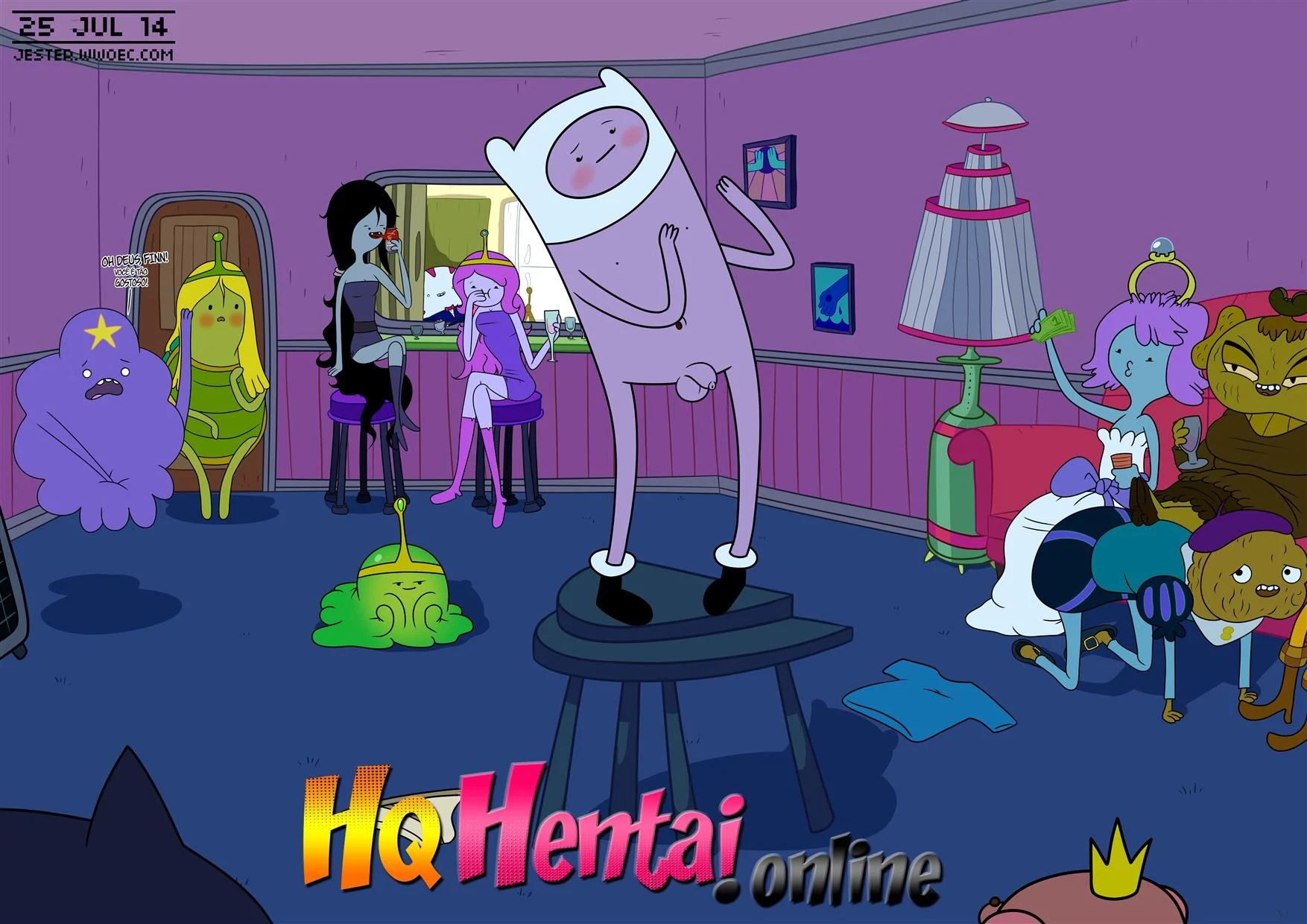 Finn o Striper – Hora da Aventura Hentai – Quadrinho Completo