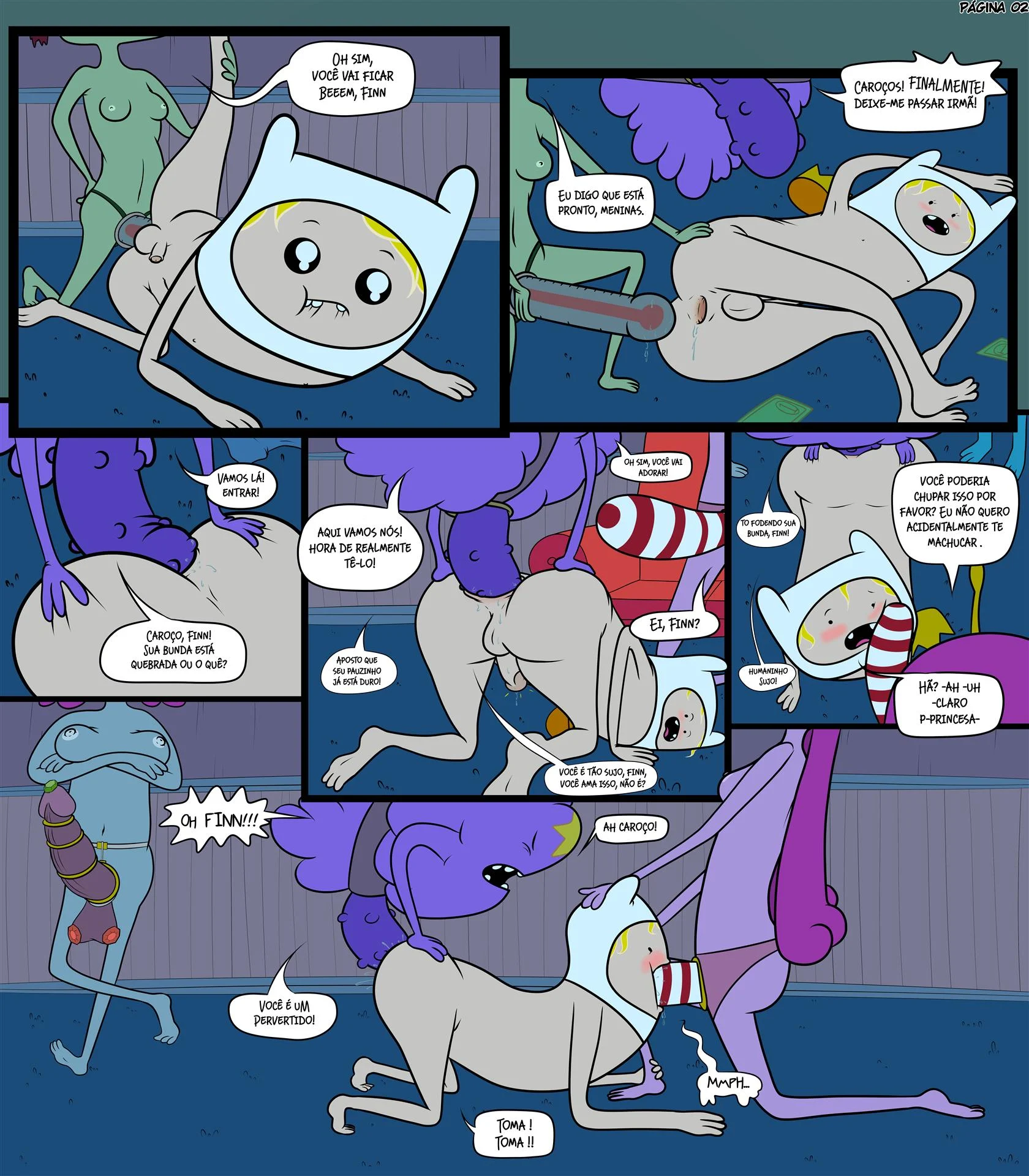 Finn o Striper – Hora da Aventura Hentai – Quadrinho Completo