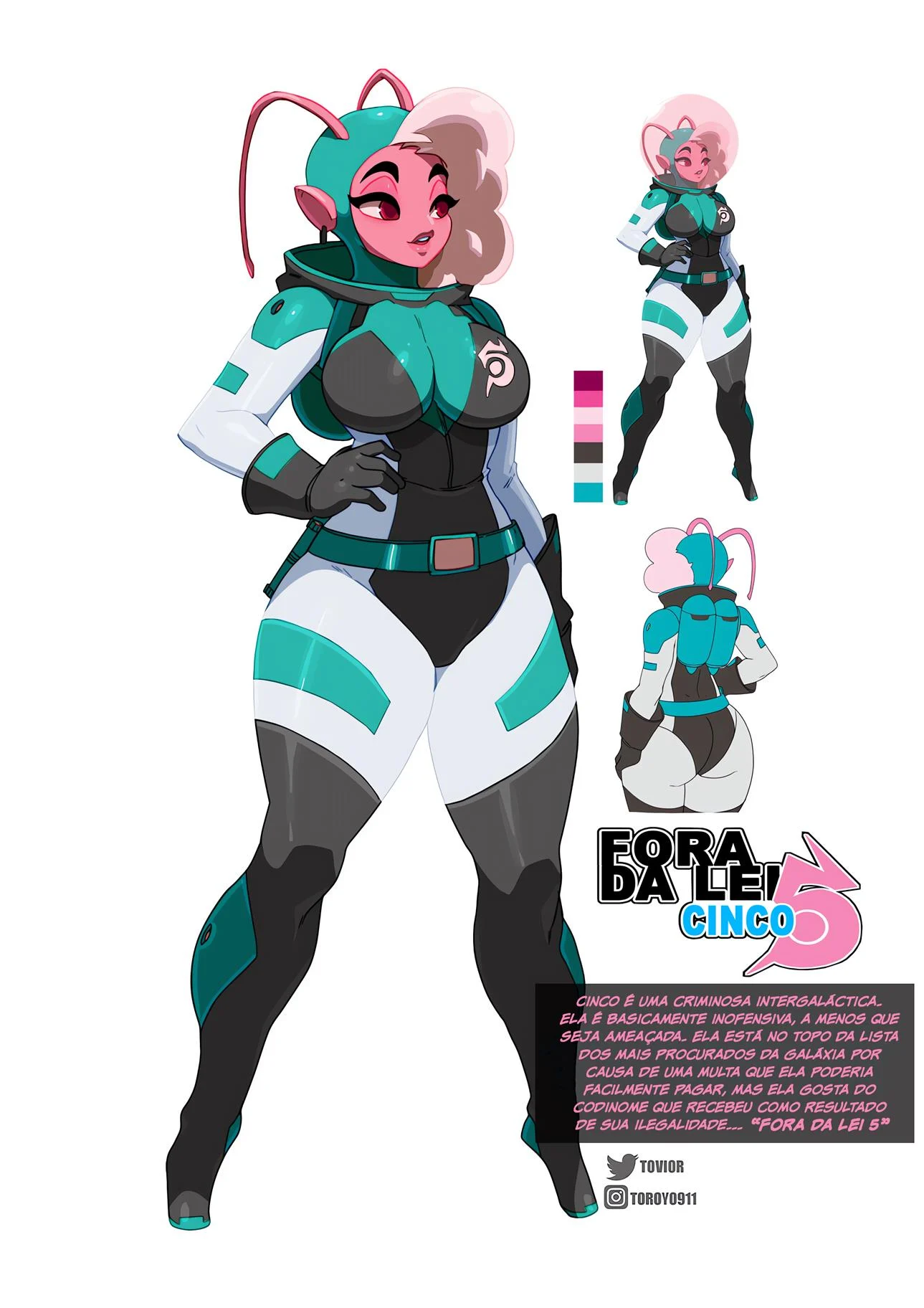 Five a bandida espacial – Moreno – PT-BR