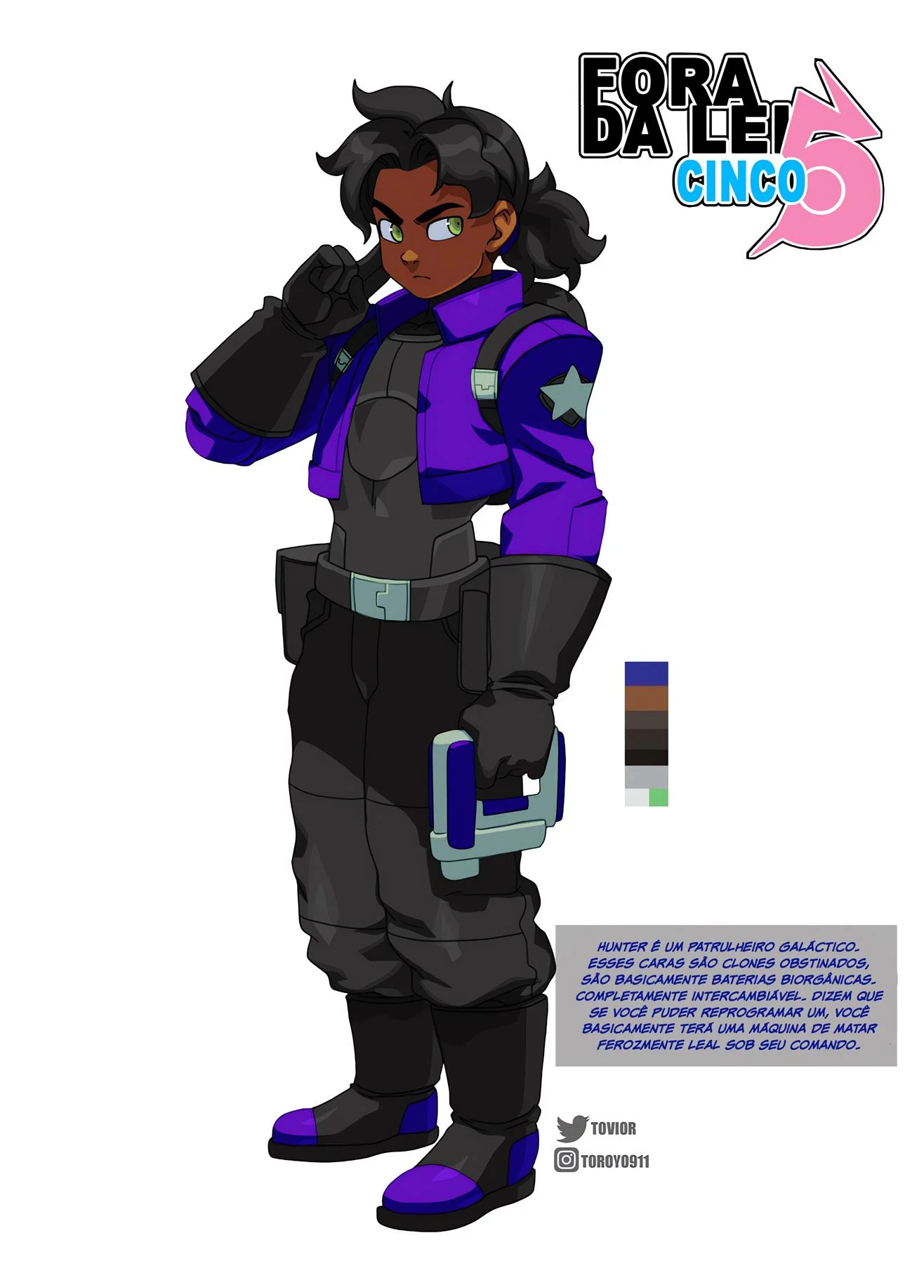 Five a bandida espacial – Moreno – PT-BR