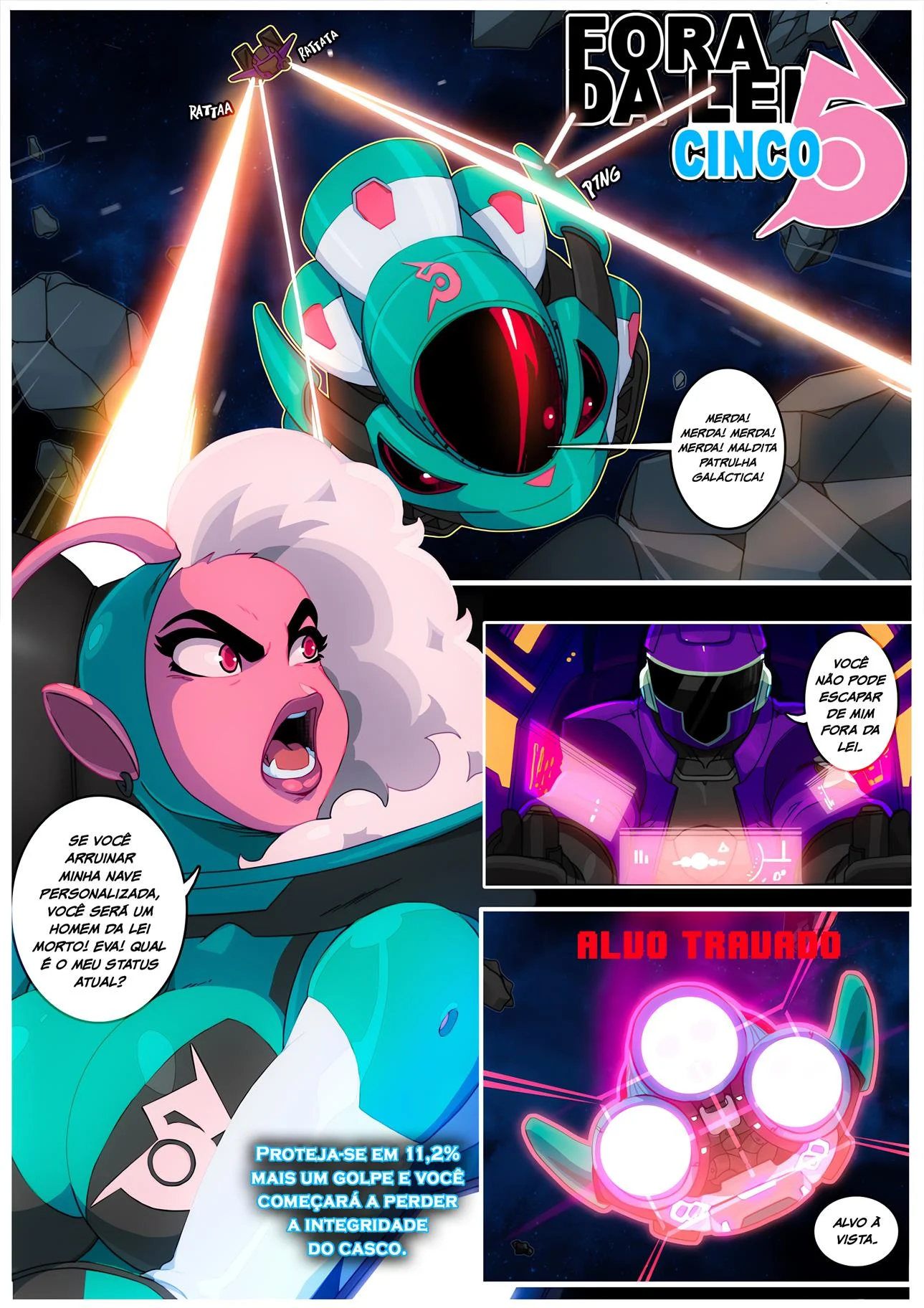 Five a bandida espacial – Moreno – PT-BR