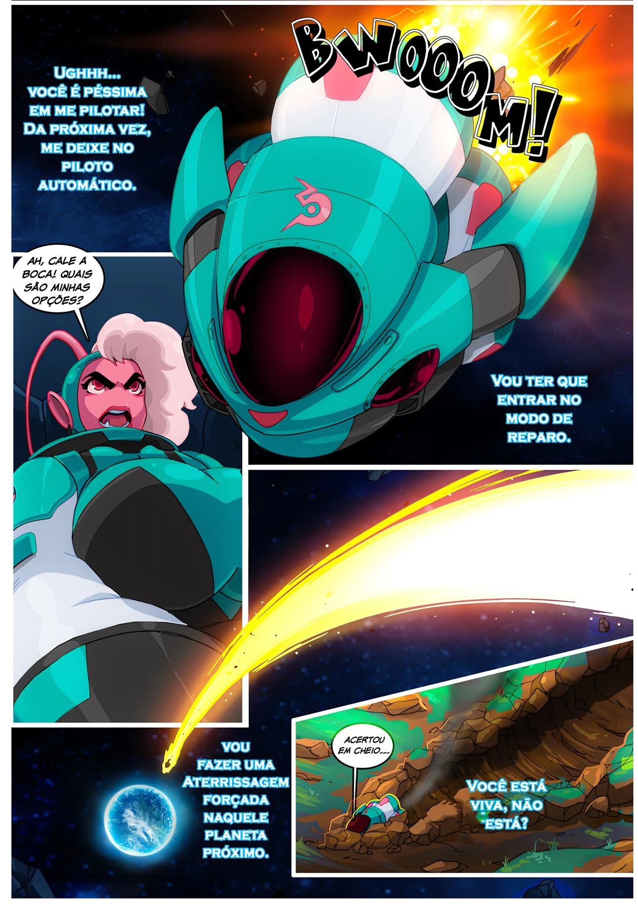 Five a bandida espacial – Moreno – PT-BR