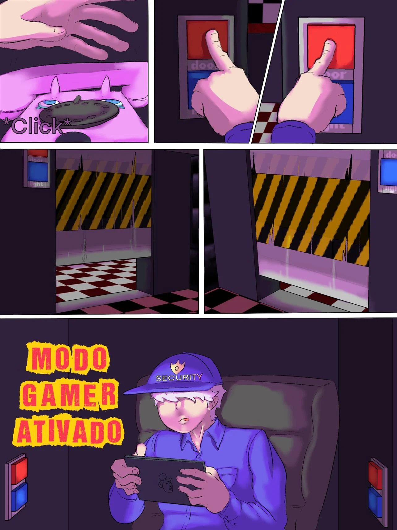 Five Night em Fazclair – Quadrinhos Eróticos – Português do Brasil