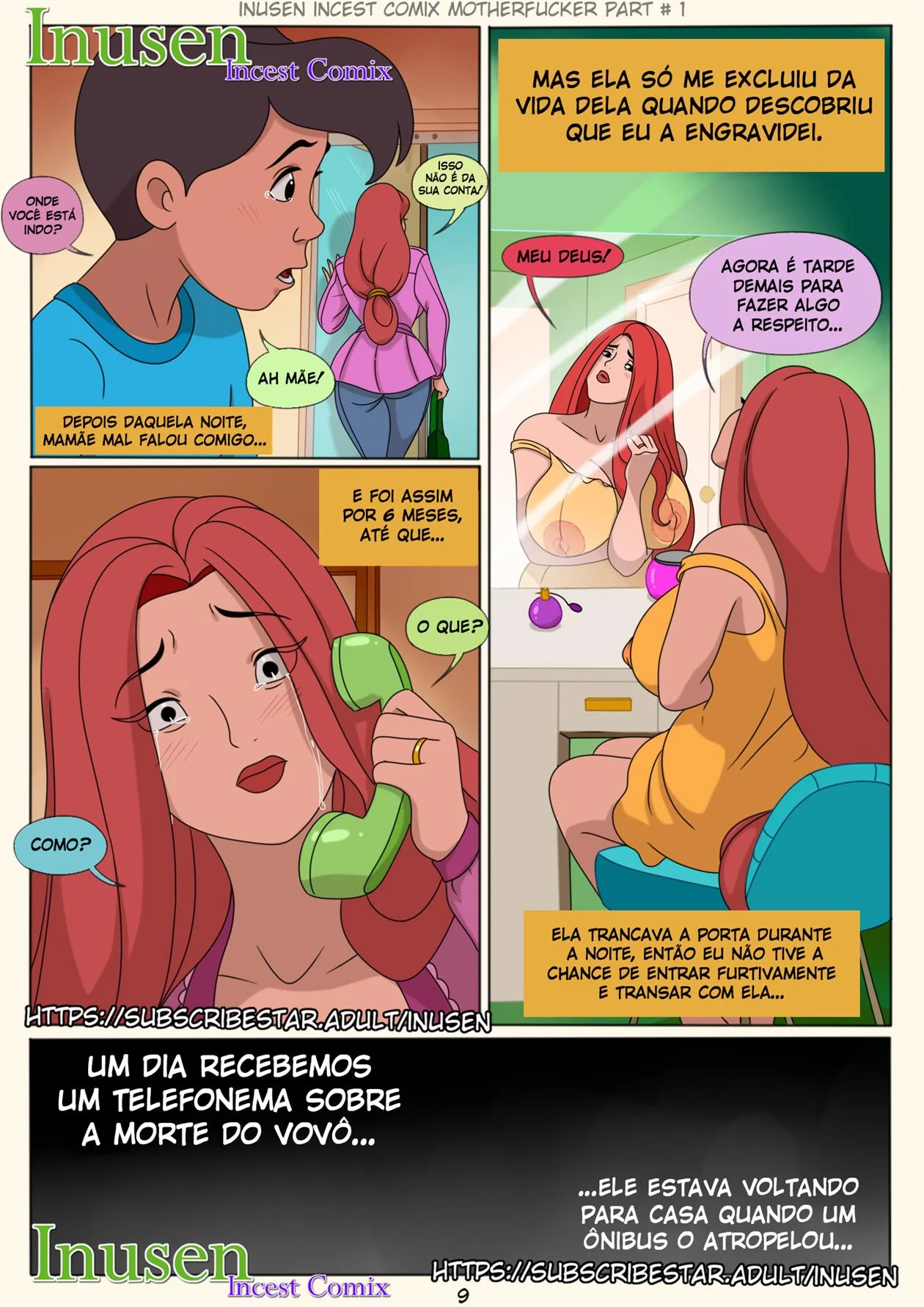 Fodendo a Mamãe Gostosa – Raio-X – HQ em Português