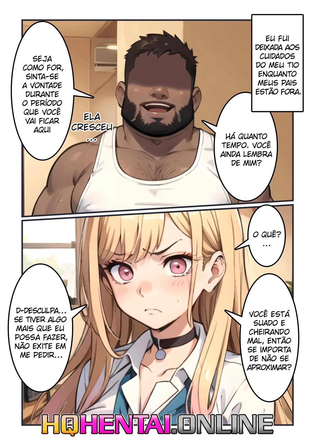 Fodendo a Sobrinha Loirinha – hentai sem censura – Sexo em Desenho