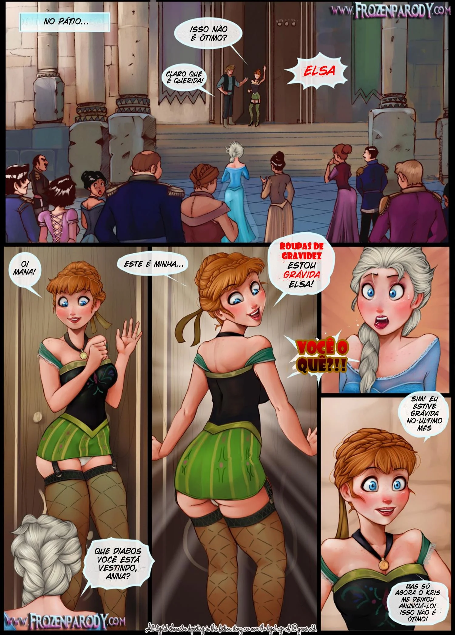 Frozen 2 – HQ Pornô – Desenho de Sexo