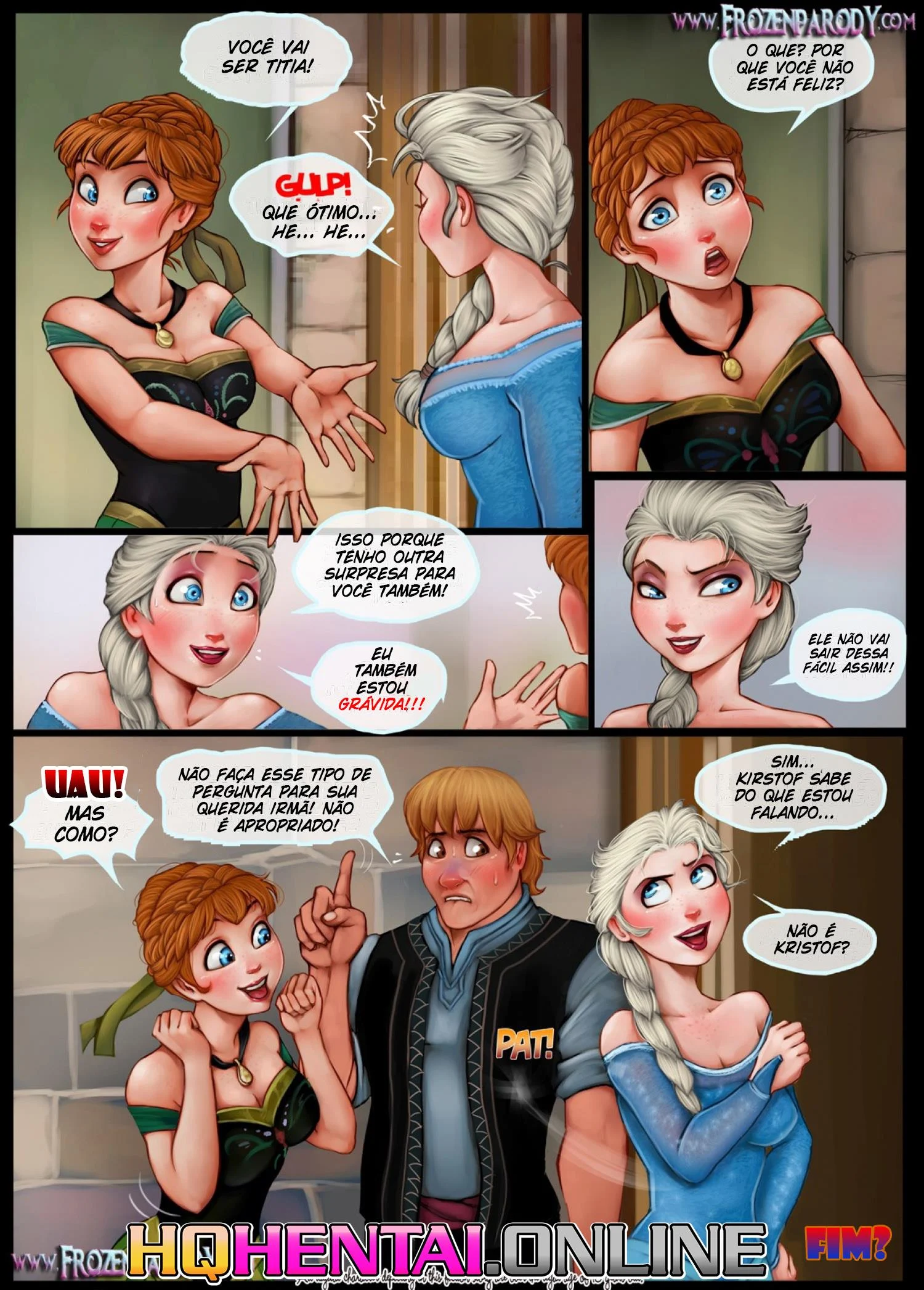 Frozen 2 – HQ Pornô – Desenho de Sexo
