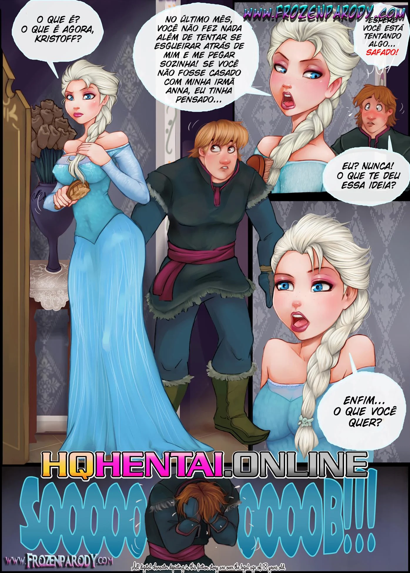 Frozen – hentai sem censura – Versão Nacional