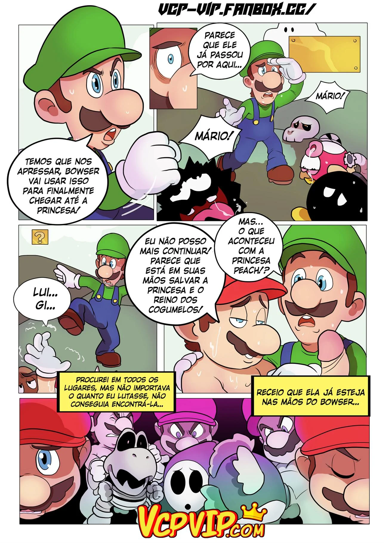 Fucker Mario Bros – Super Mario Hentai – Versão Nacional Fucker Mario Bros – Super Mario Hentai – Versão Nacional