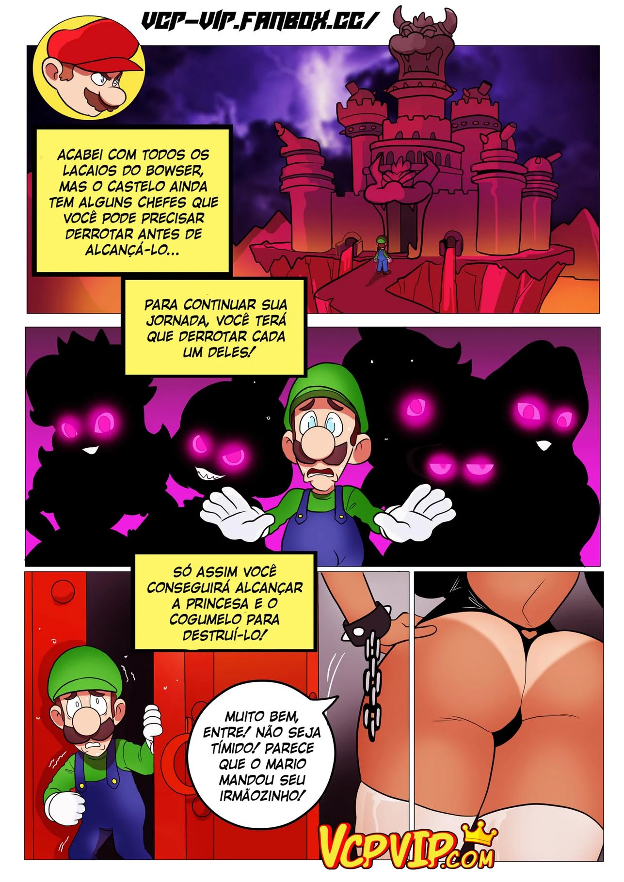 Fucker Mario Bros – Super Mario Hentai – Versão Nacional Fucker Mario Bros – Super Mario Hentai – Versão Nacional
