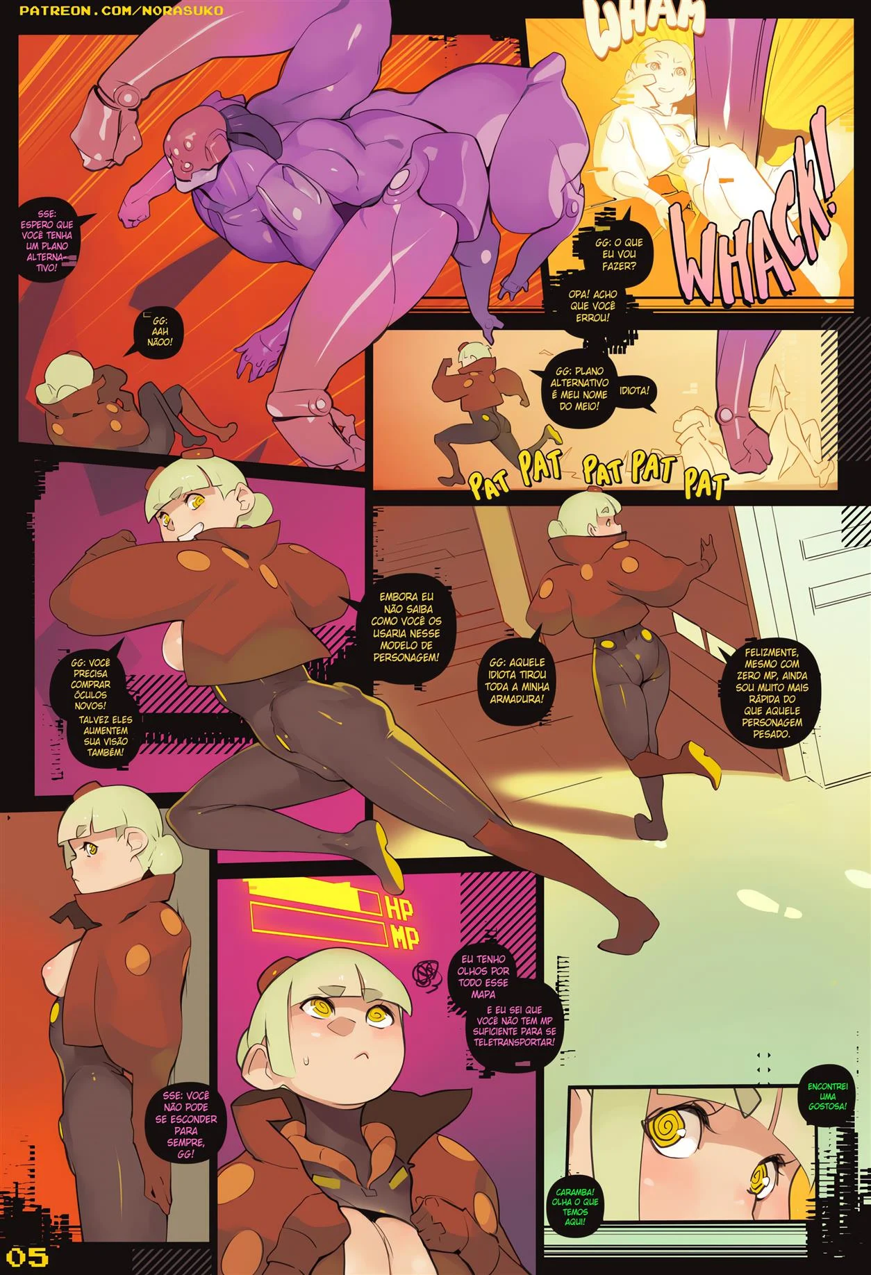 Game do Sexo – Pau Grande – Desenho Erótico