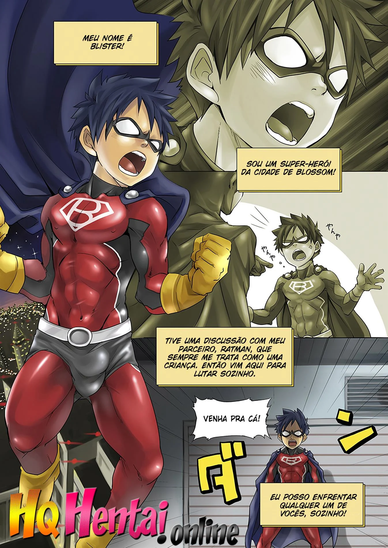 Garoto Maravilha em apuros – Quadrinhos Eróticos – PT-BR