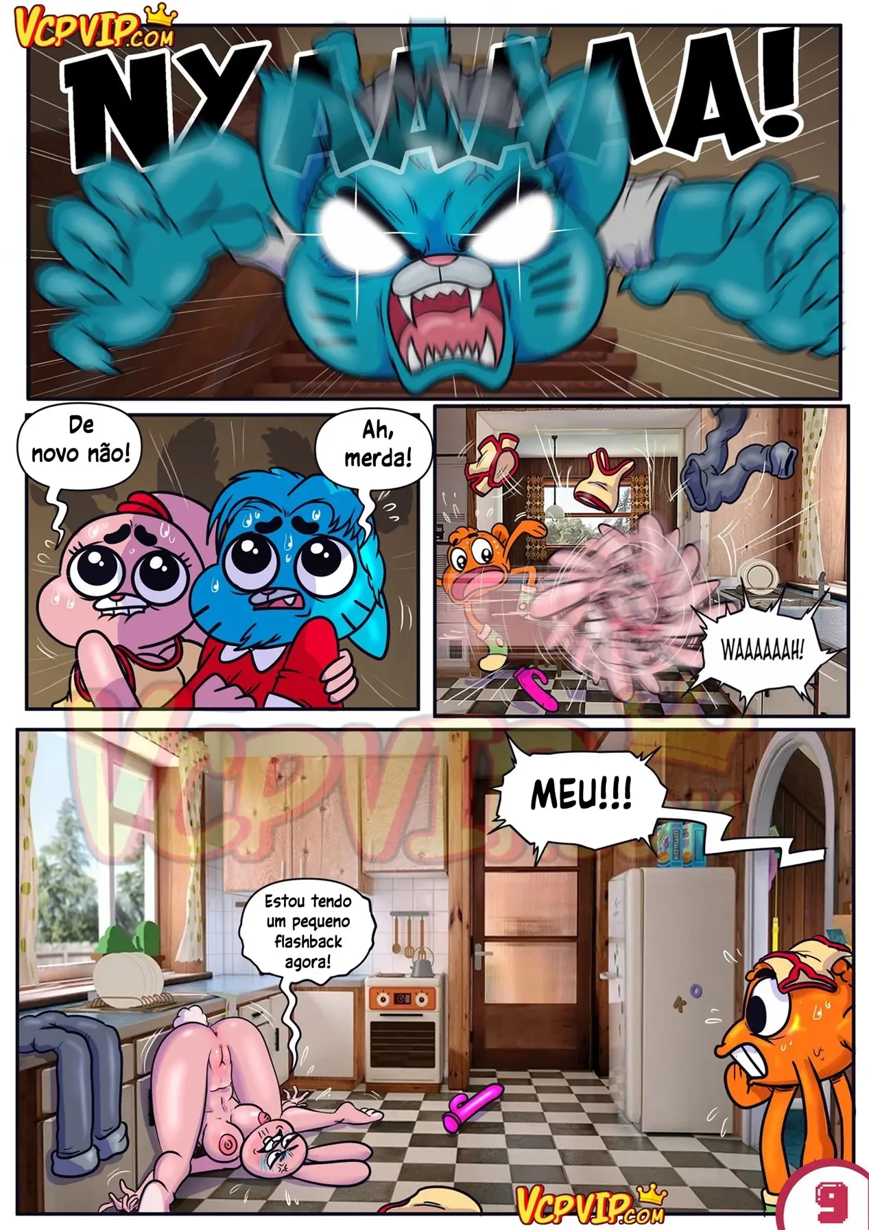 Gatinhas no Cio – Quadrinhos Eróticos – Versão PT-BR