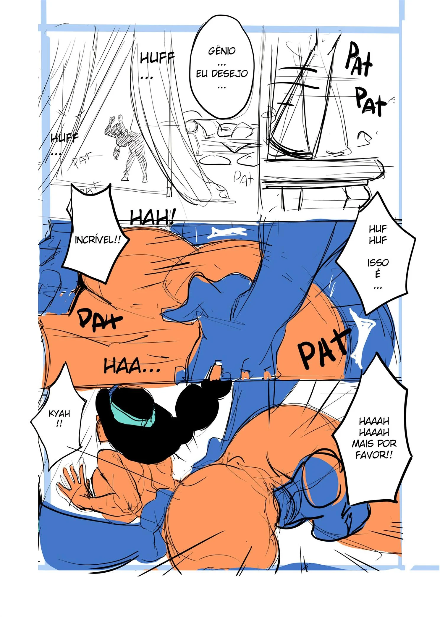 Gênio Fodendo Jasmin – Bundão – Versão PT-BR