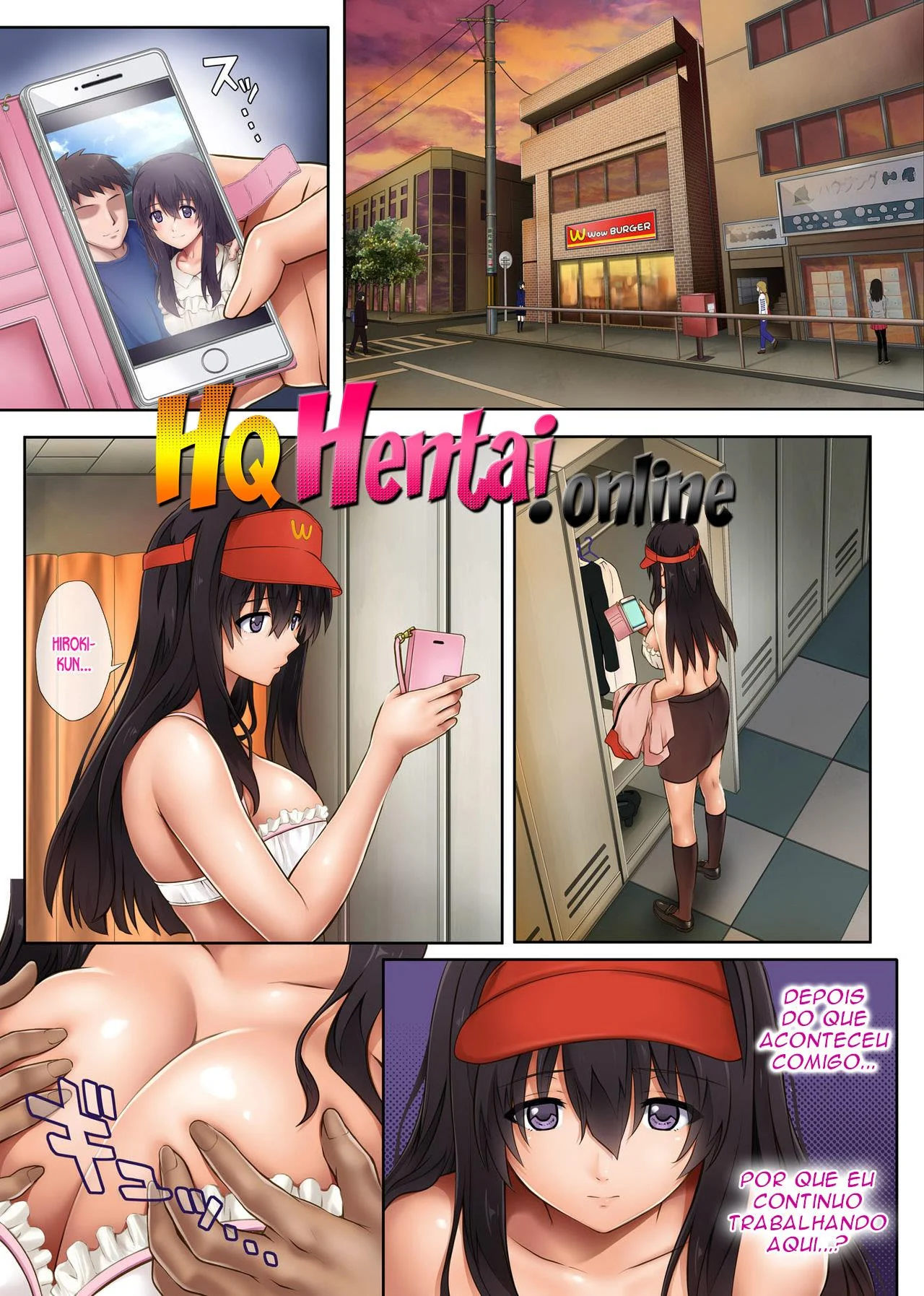 Gerente do Mc Donalds fodendo a funcionária gostosa 2 – Exibicionismo – Versão Traduzida