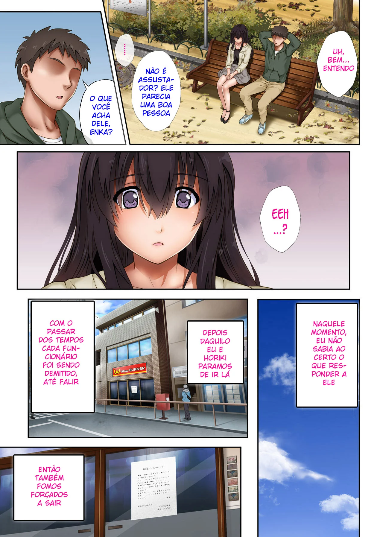 Gerente do Mc Donalds fodendo a funcionária gostosa 3 – HQ Hentai – Desenho Erótico