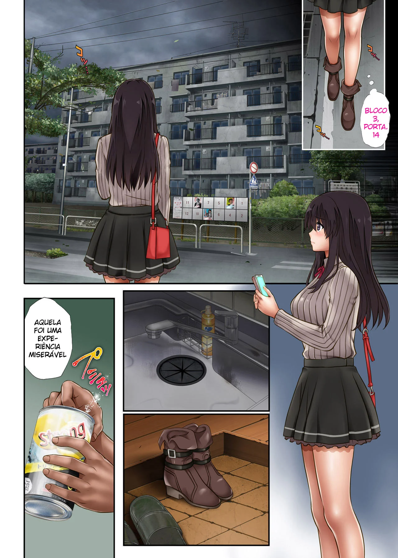 Gerente do Mc Donalds fodendo a funcionária gostosa 3 – HQ Hentai – Desenho Erótico