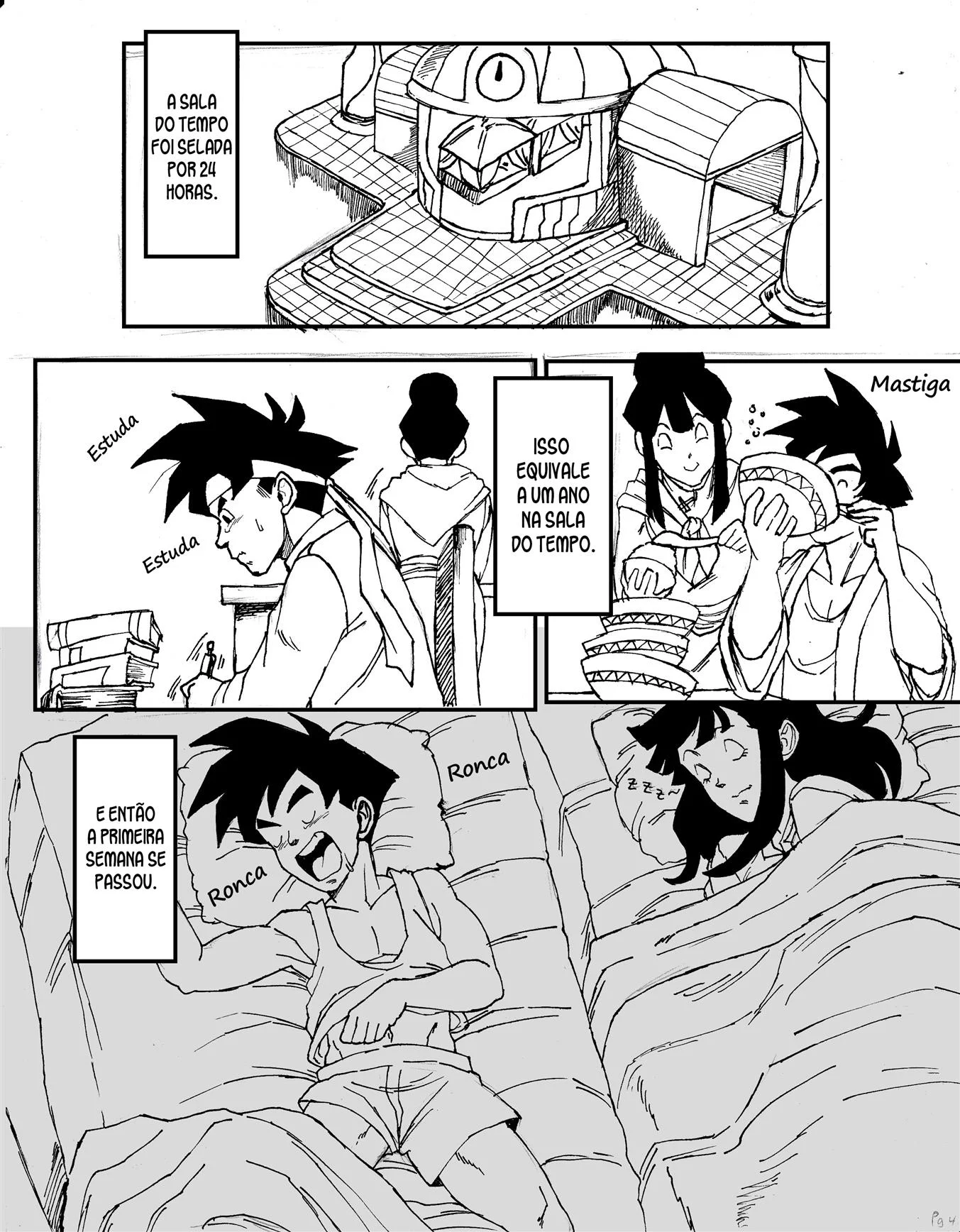 Gohan e Chichi na sala do tempo – Dragon Ball Hentai – Português Brasileiro Gohan e Chichi na sala do tempo – Dragon Ball Hentai – Português Brasileiro