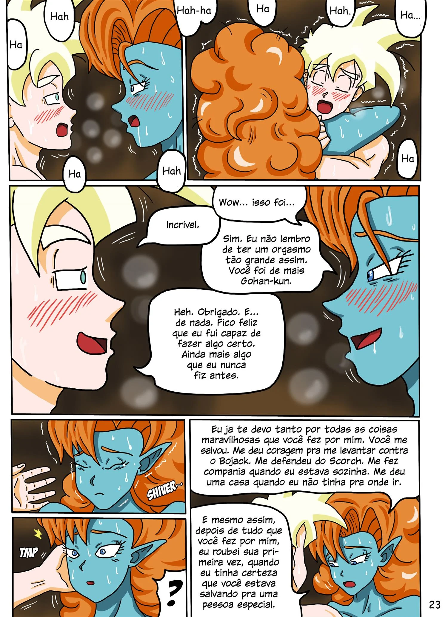 Gohan x Zangya – MILF – Versão Traduzida Gohan x Zangya – MILF – Versão Traduzida