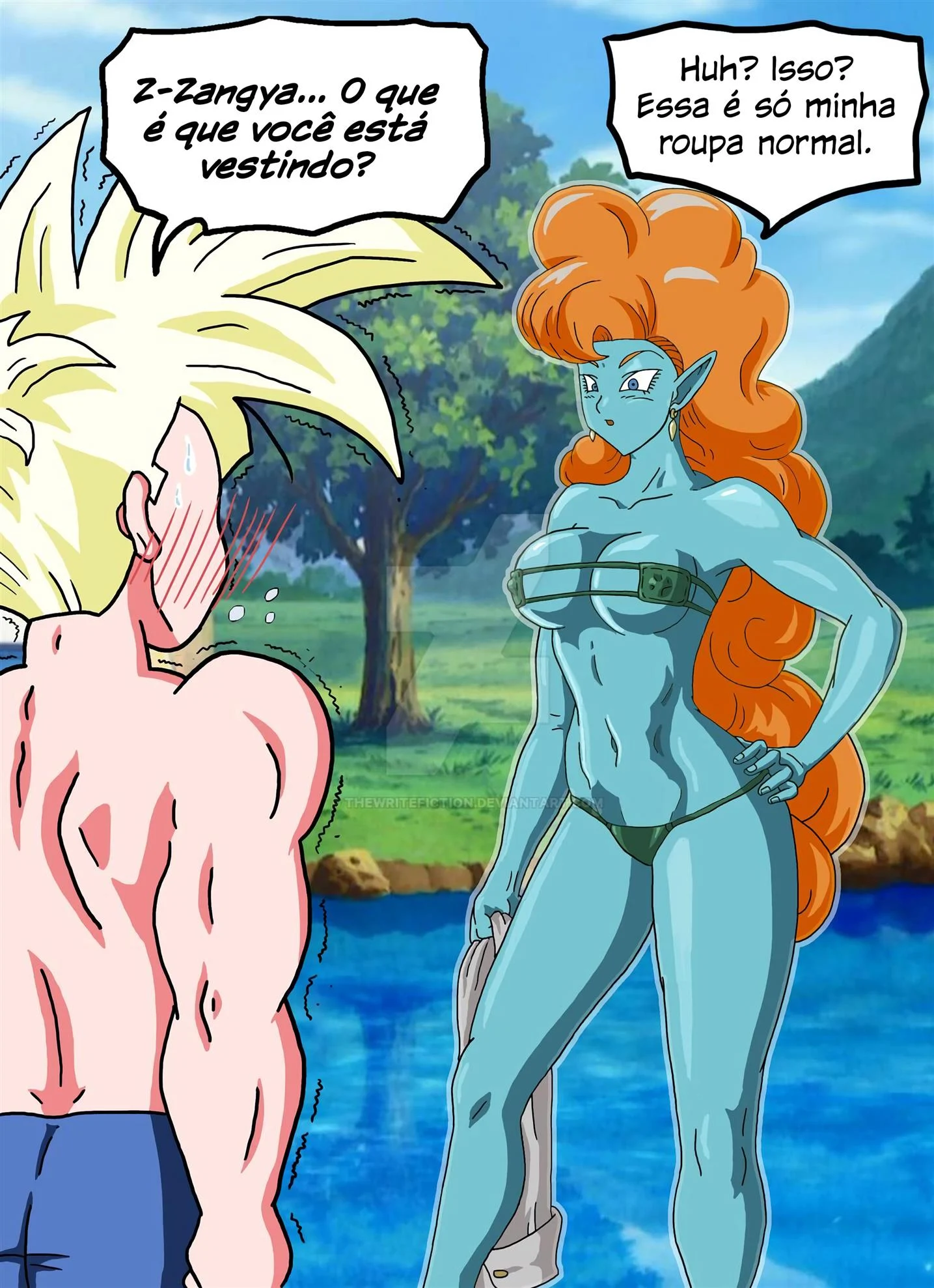 Gohan x Zangya – MILF – Versão Traduzida Gohan x Zangya – MILF – Versão Traduzida