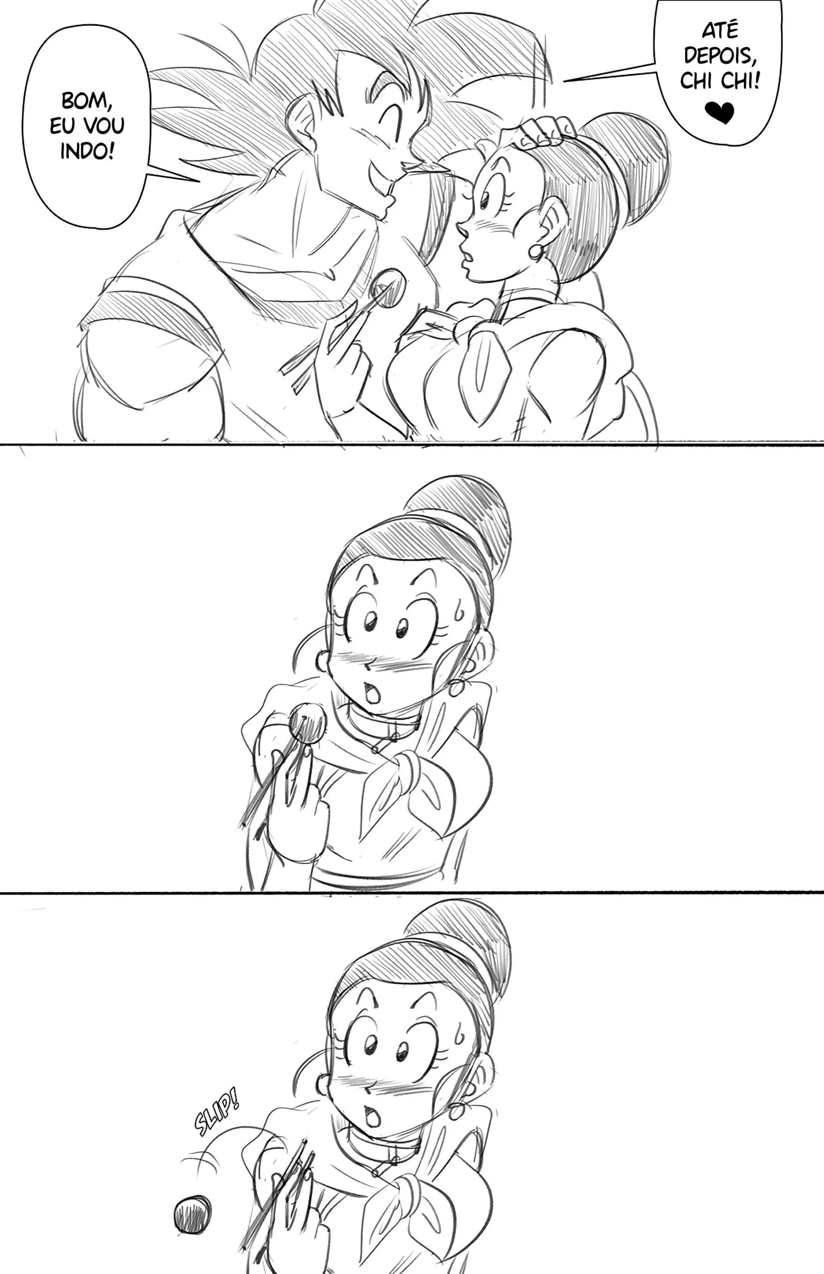 Goku destrói o cu de Chi Chi – hentai sem censura – Versão Nacional