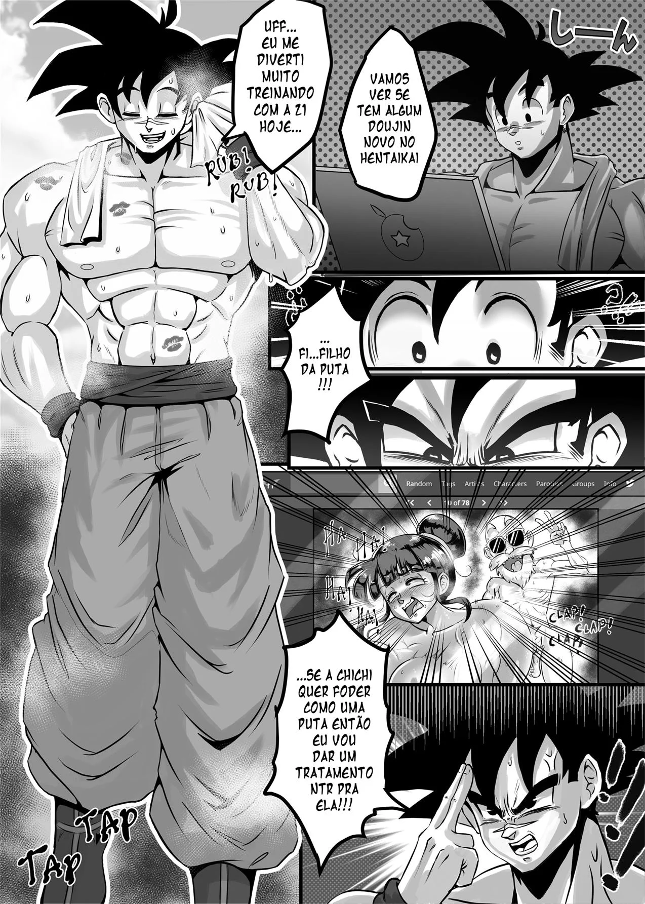 Goku punindo Chichi – Chi Chi Hentai – Versão Nacional Goku punindo Chichi – Chi Chi Hentai – Versão Nacional