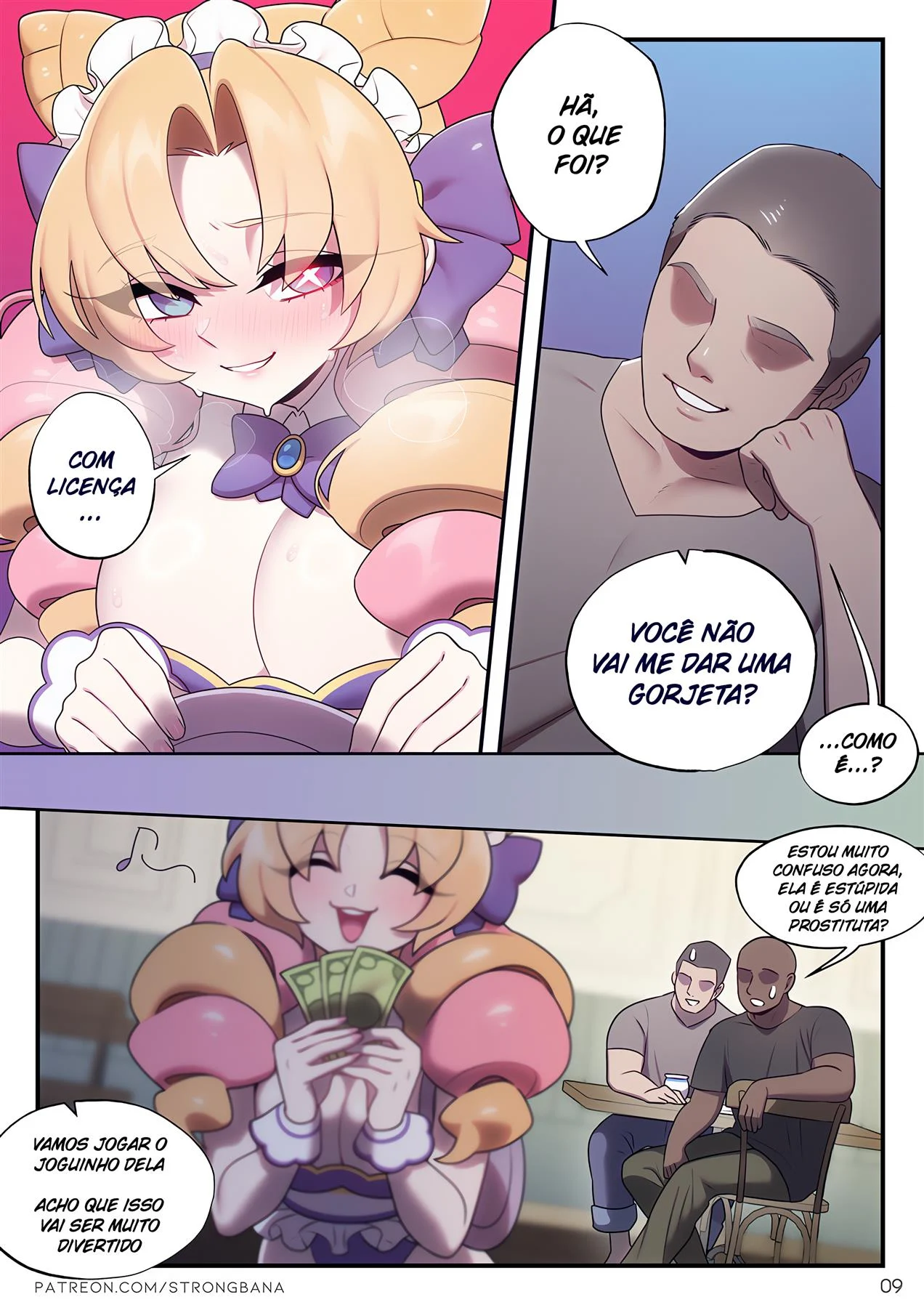 Gorjetas para Gwen – Gwen Hentai – HQ em Português