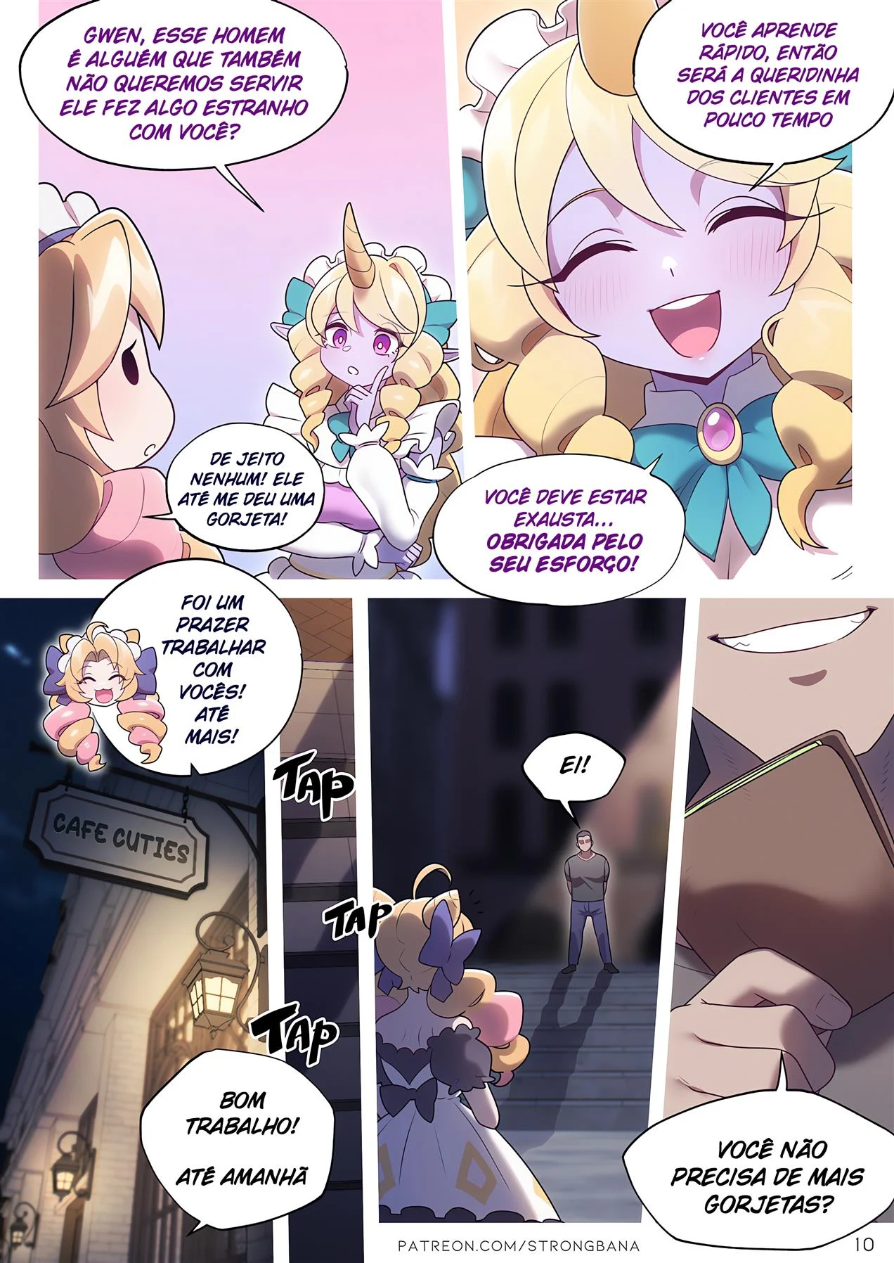 Gorjetas para Gwen – Gwen Hentai – HQ em Português