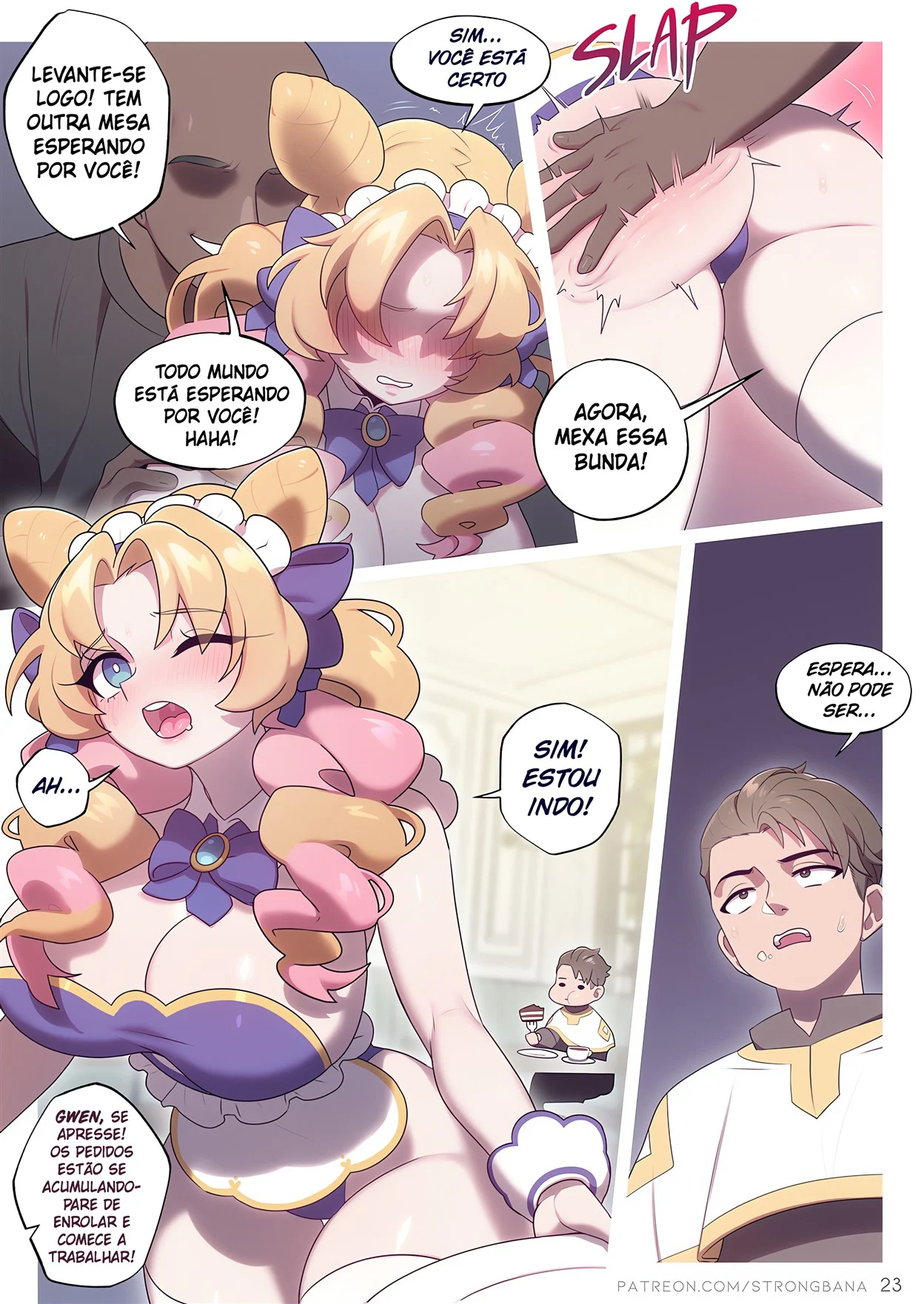 Gorjetas para Gwen – Gwen Hentai – HQ em Português