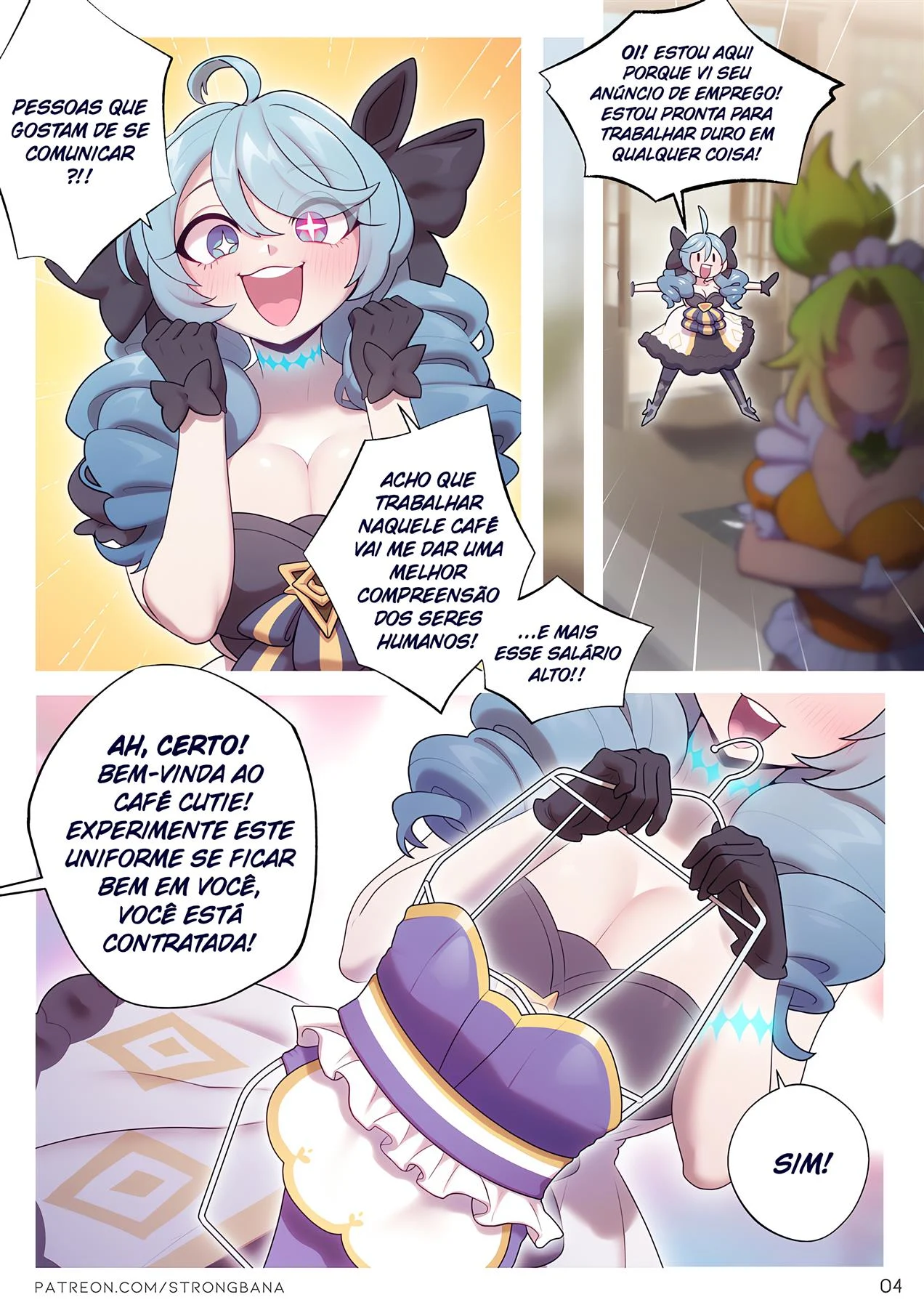 Gorjetas para Gwen – Gwen Hentai – HQ em Português