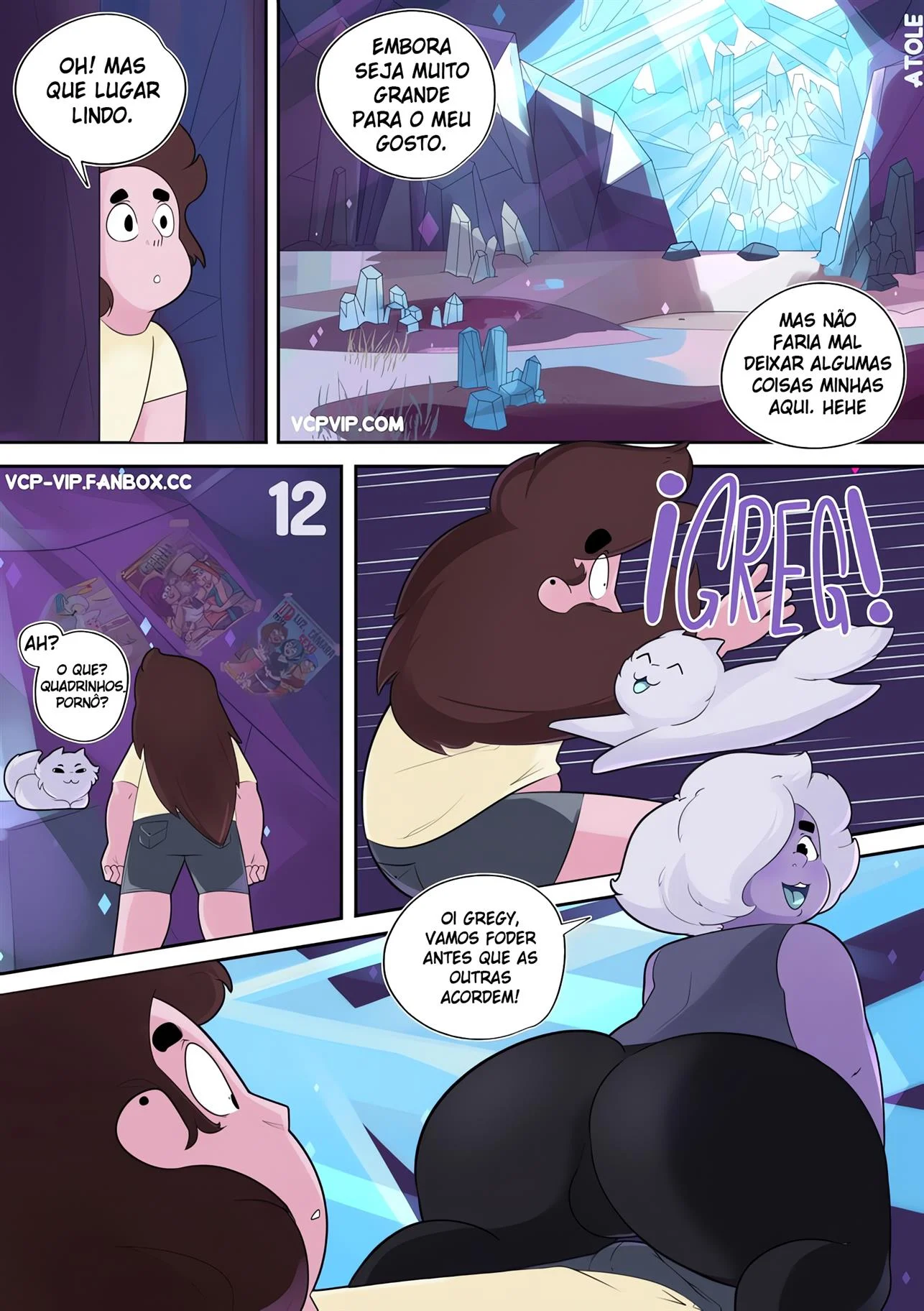 Greg Universe e as jóias da luxúria 2 – Anal – Desenho de Sexo