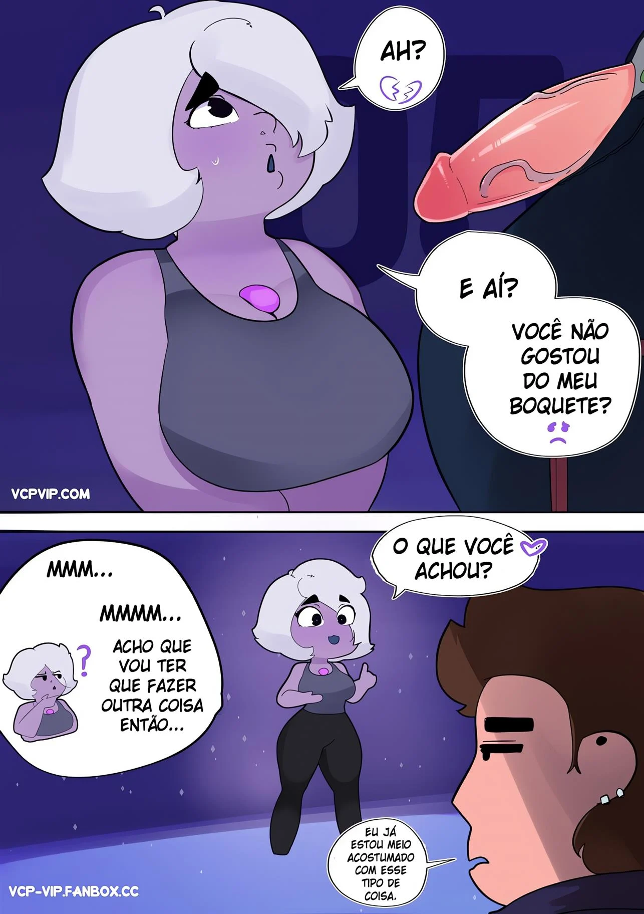 Greg Universe e as jóias da luxúria 2 – Anal – Desenho de Sexo