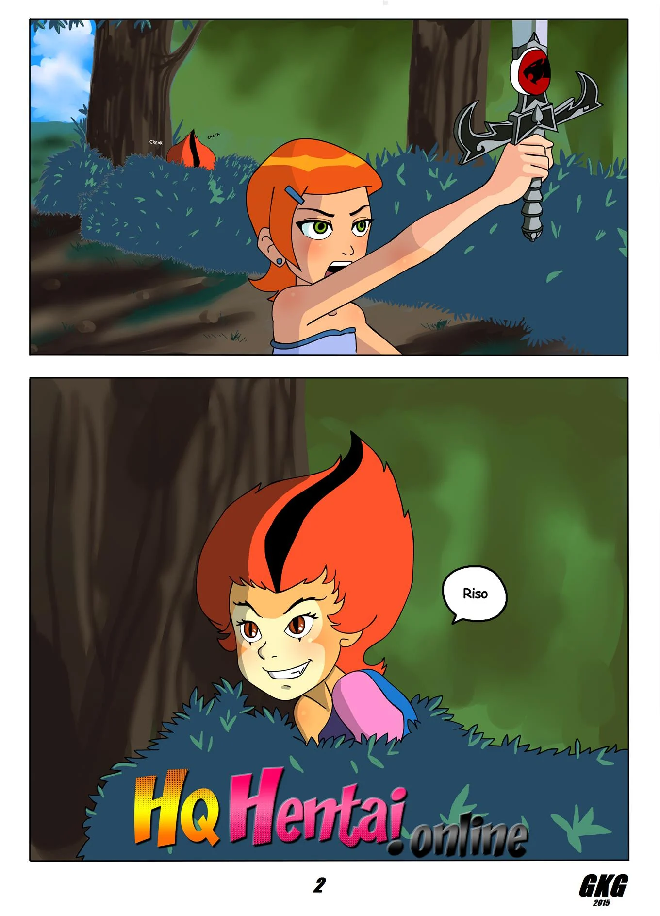 Gwen a Thundercat Safada – Gwen Tennyson Hentai – Sexo em Desenho